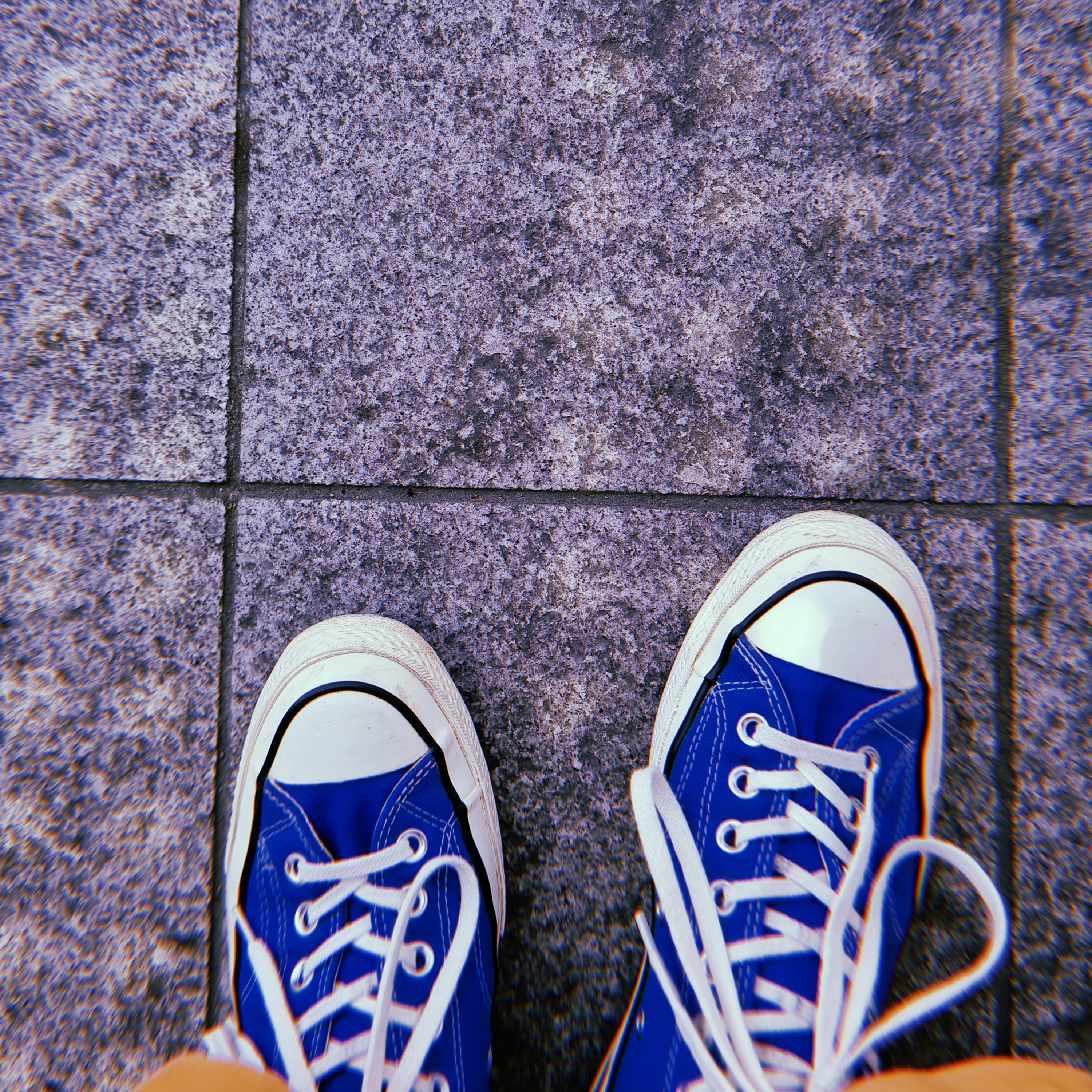 Converse Chuck 70 Ox Vintage Canvas Rush Blue 착용 스타일 - 2