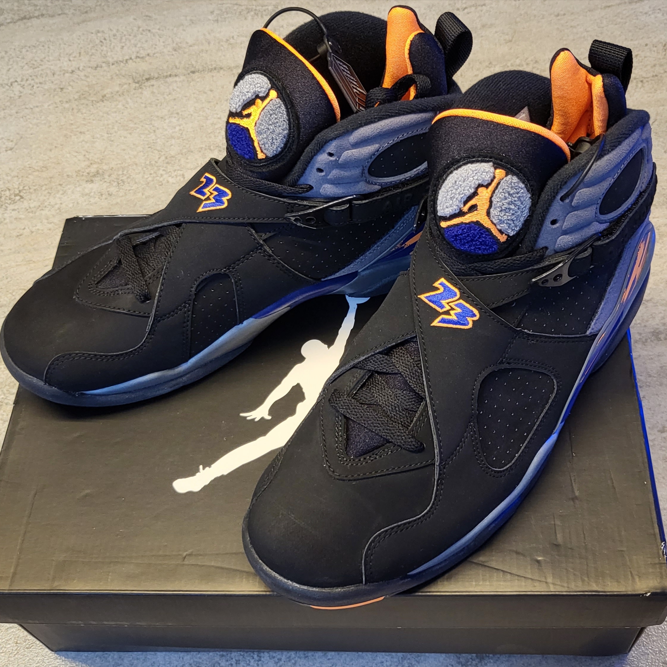 Jordan 8 Retro Phoenix Suns 착용 스타일