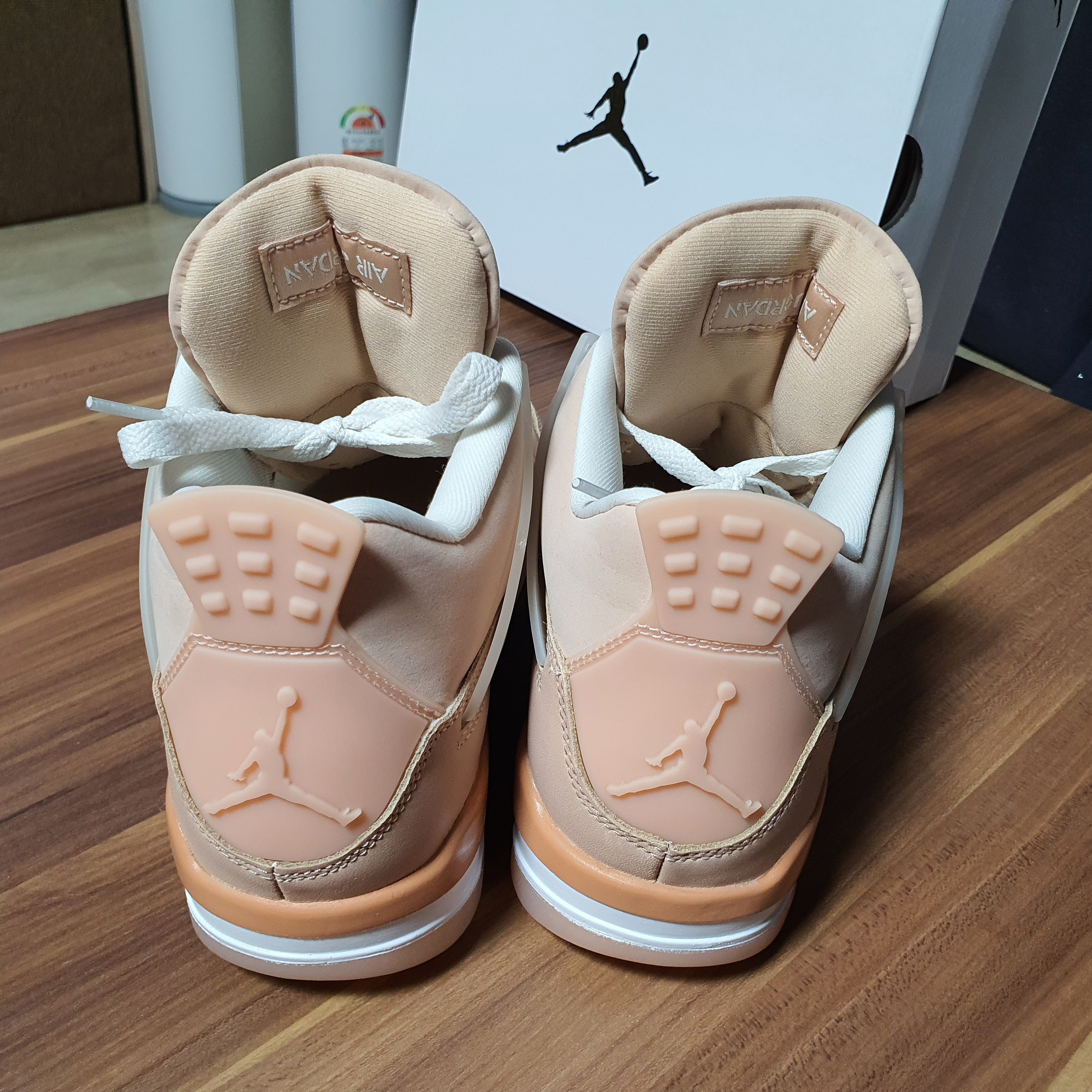 (W) Jordan 4 Retro Shimmer 착용 스타일 - 3