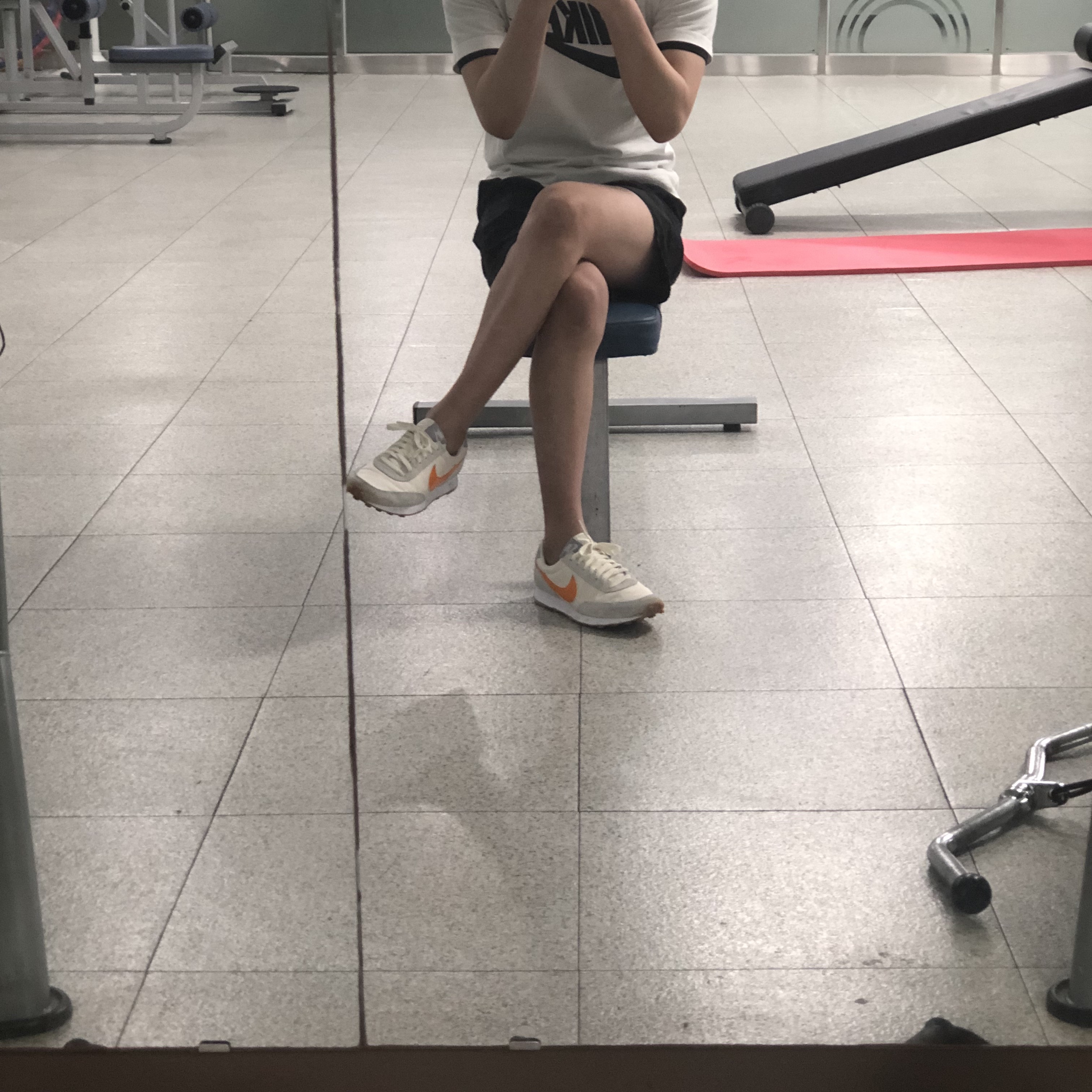 (W) Nike Daybreak Summit White 착용 스타일 - 2