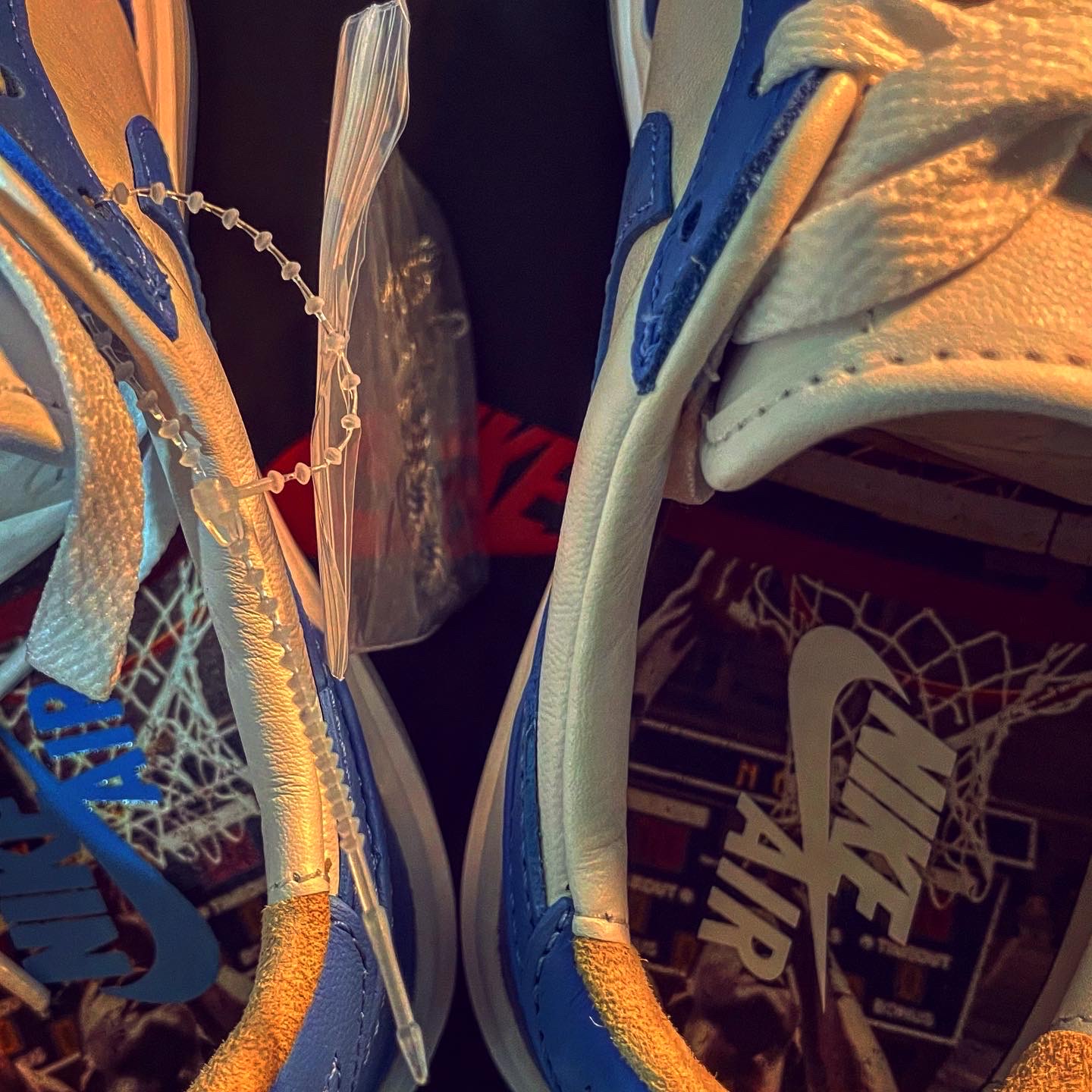 (W) Jordan 1 Elevate Low SE University Blue 착용 스타일 - 3