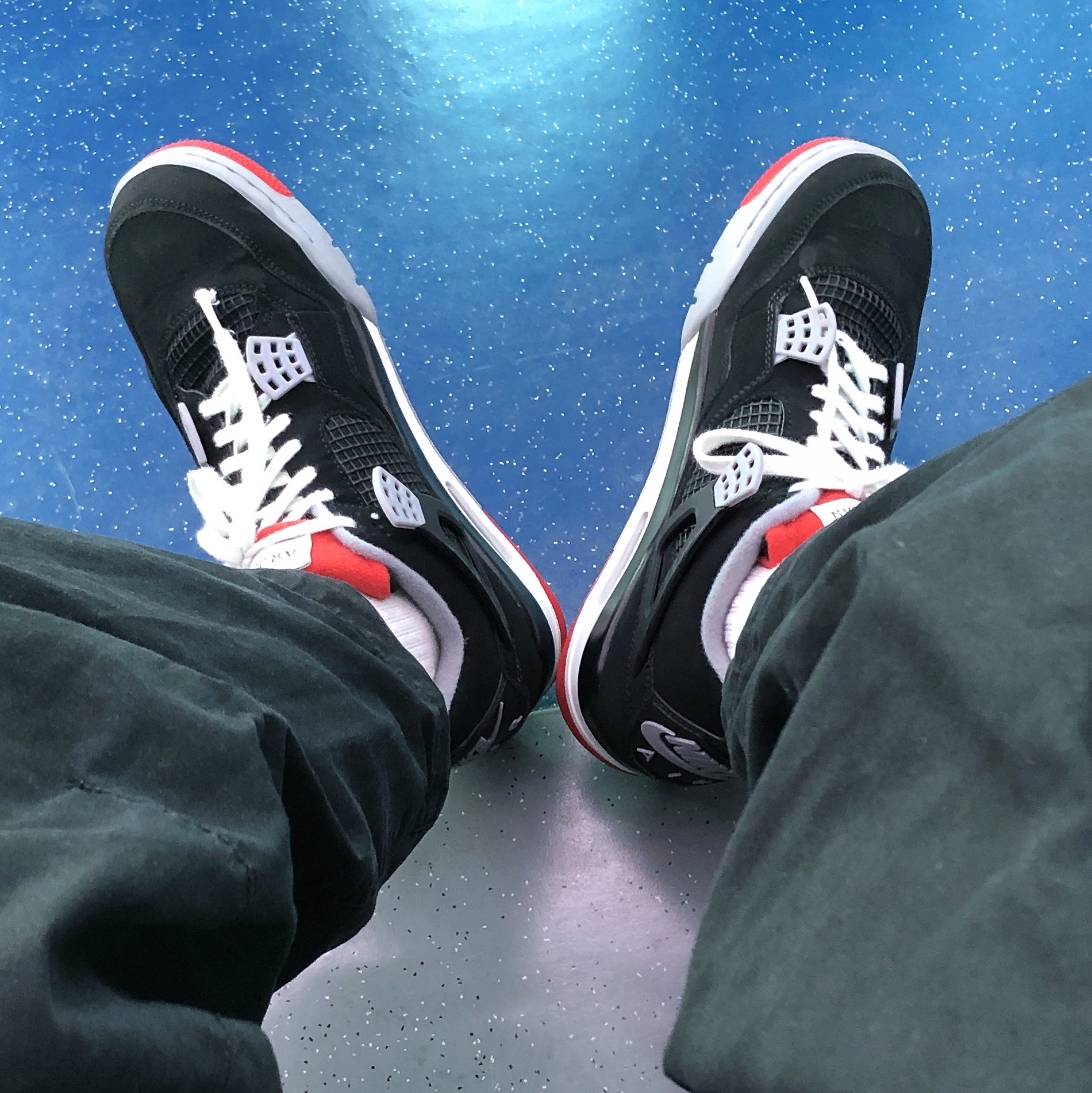 Jordan 4 Retro Bred 2019 착용 스타일