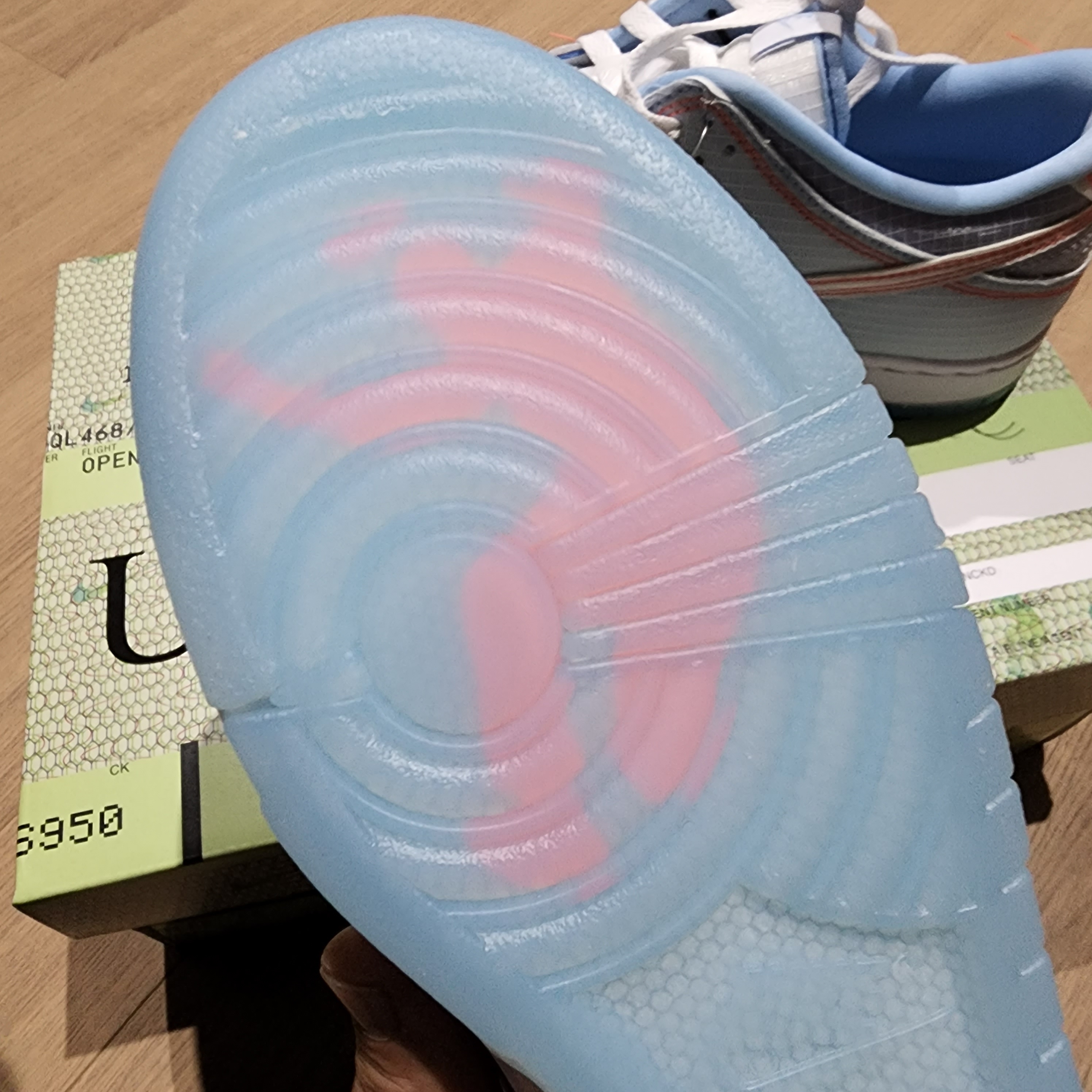 Nike x Union Dunk Low Passport Pack Argon 착용 스타일 - 1