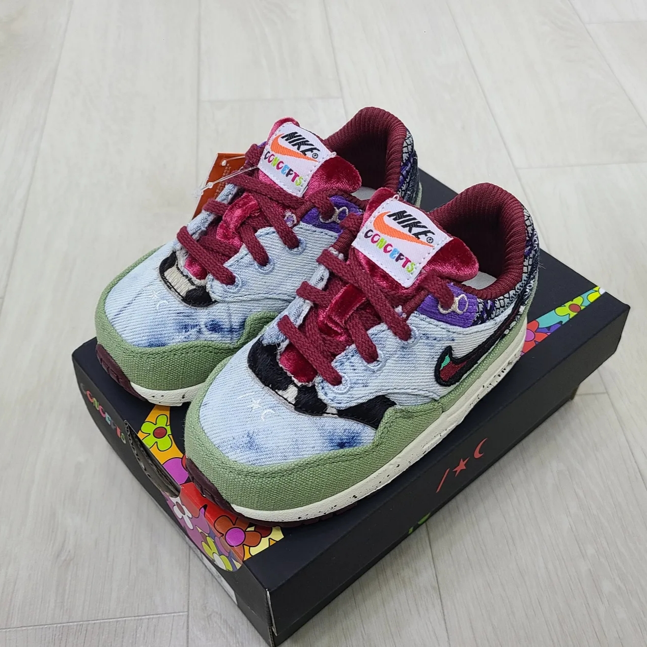 (TD) Nike x Concepts Air Max 1 SP Mellow 착용 스타일 - 2