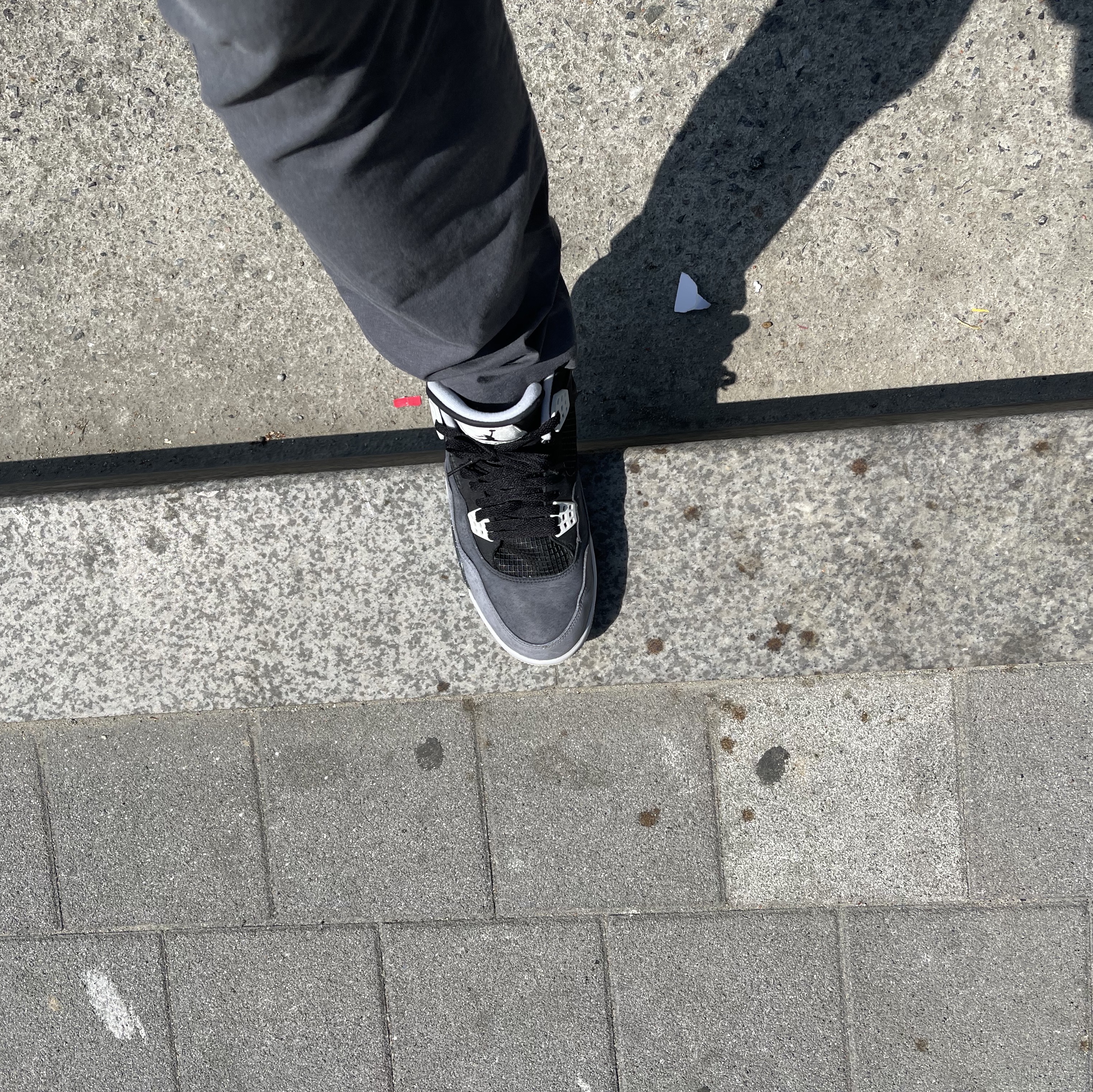 Jordan 4 Retro Fear Pack 착용 스타일 - 2