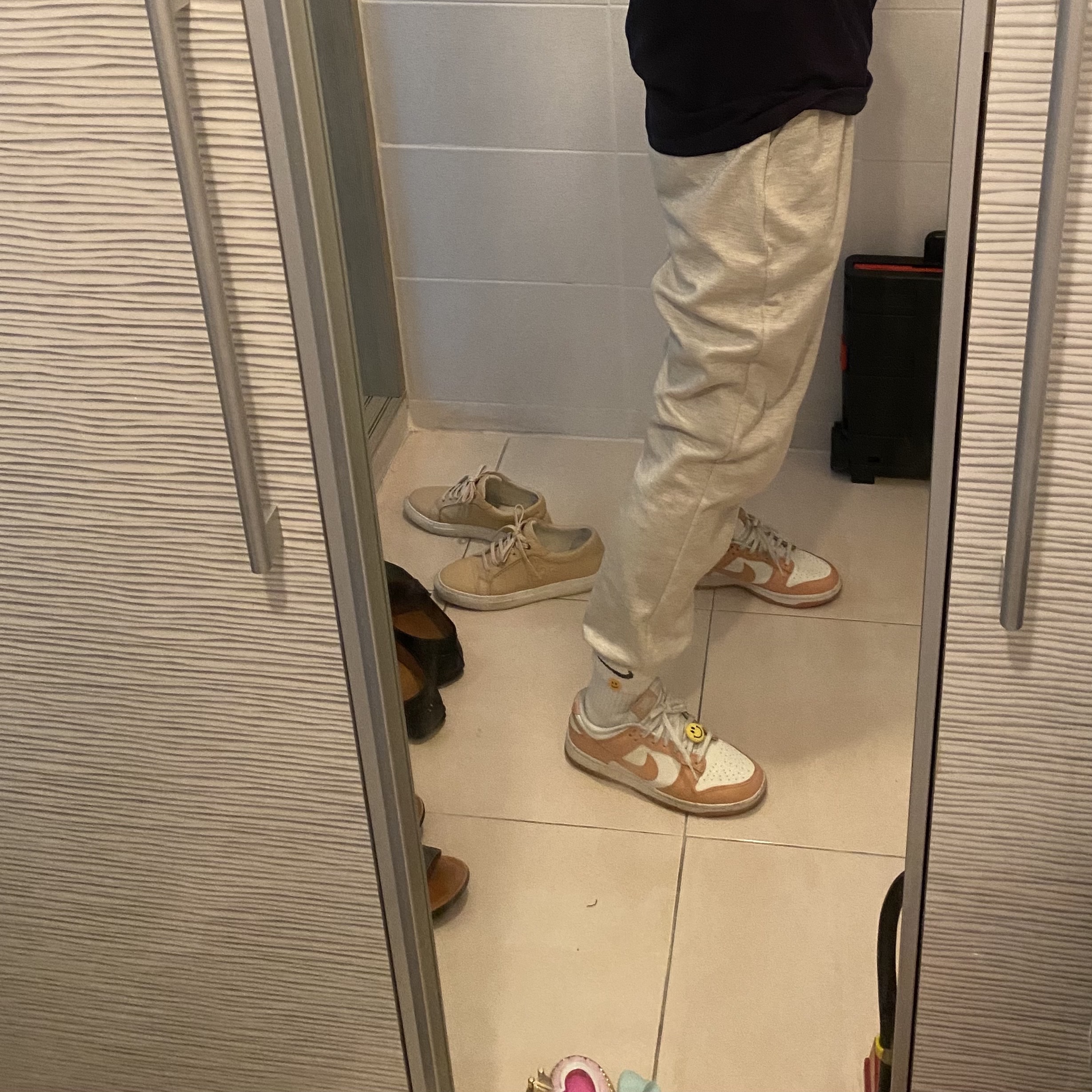(W) Nike Dunk Low Harvest Moon 착용 스타일 - 2