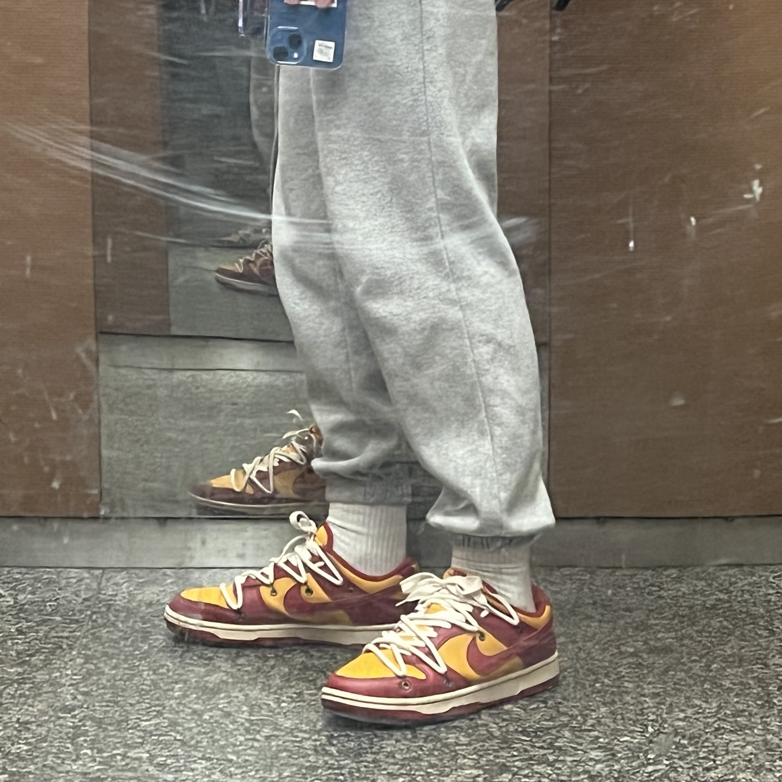 Nike Dunk Low Retro Championship Gold 착용 스타일
