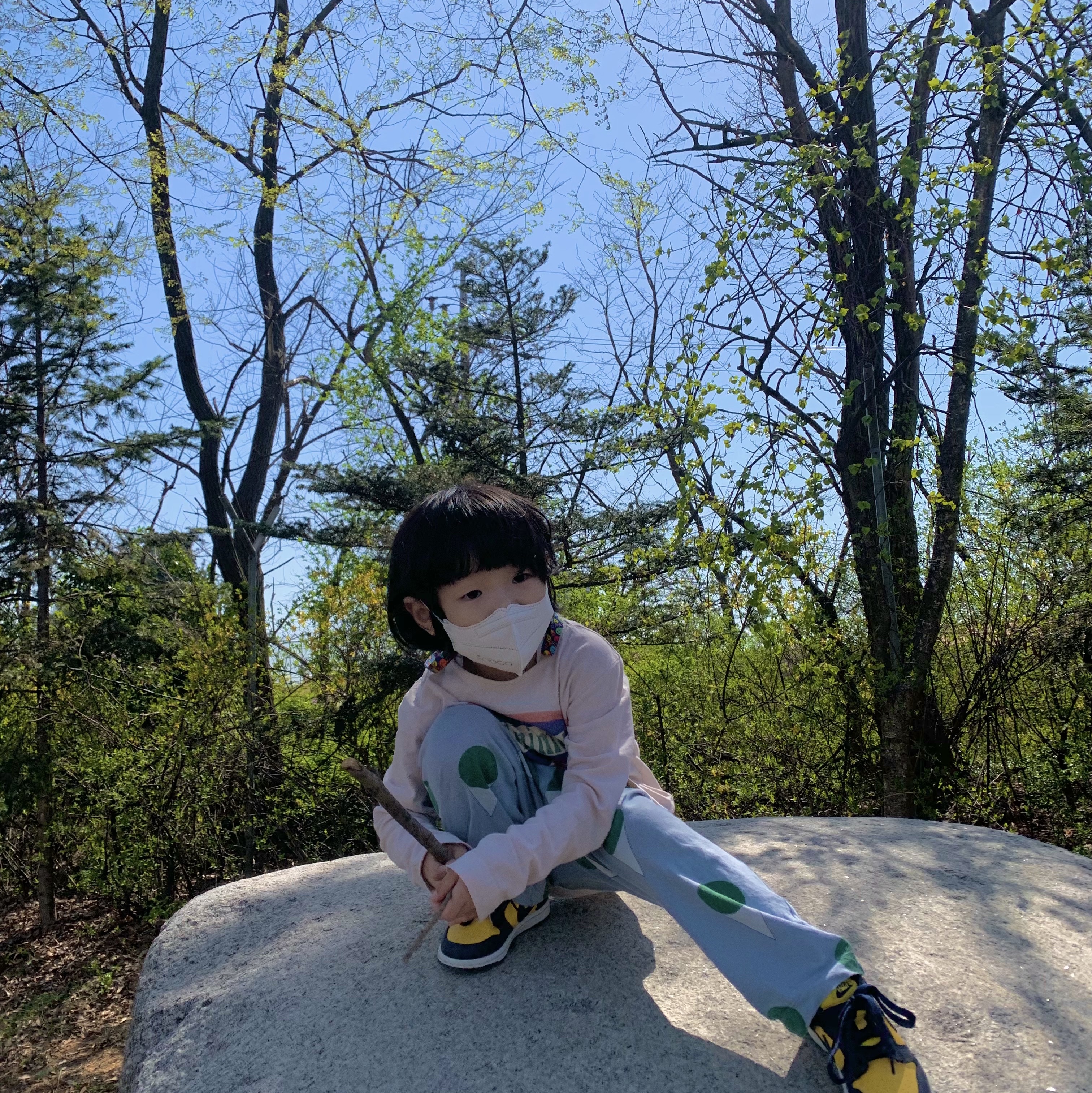 (PS) Nike Dunk Low Varsity Maize 착용 스타일 - 2