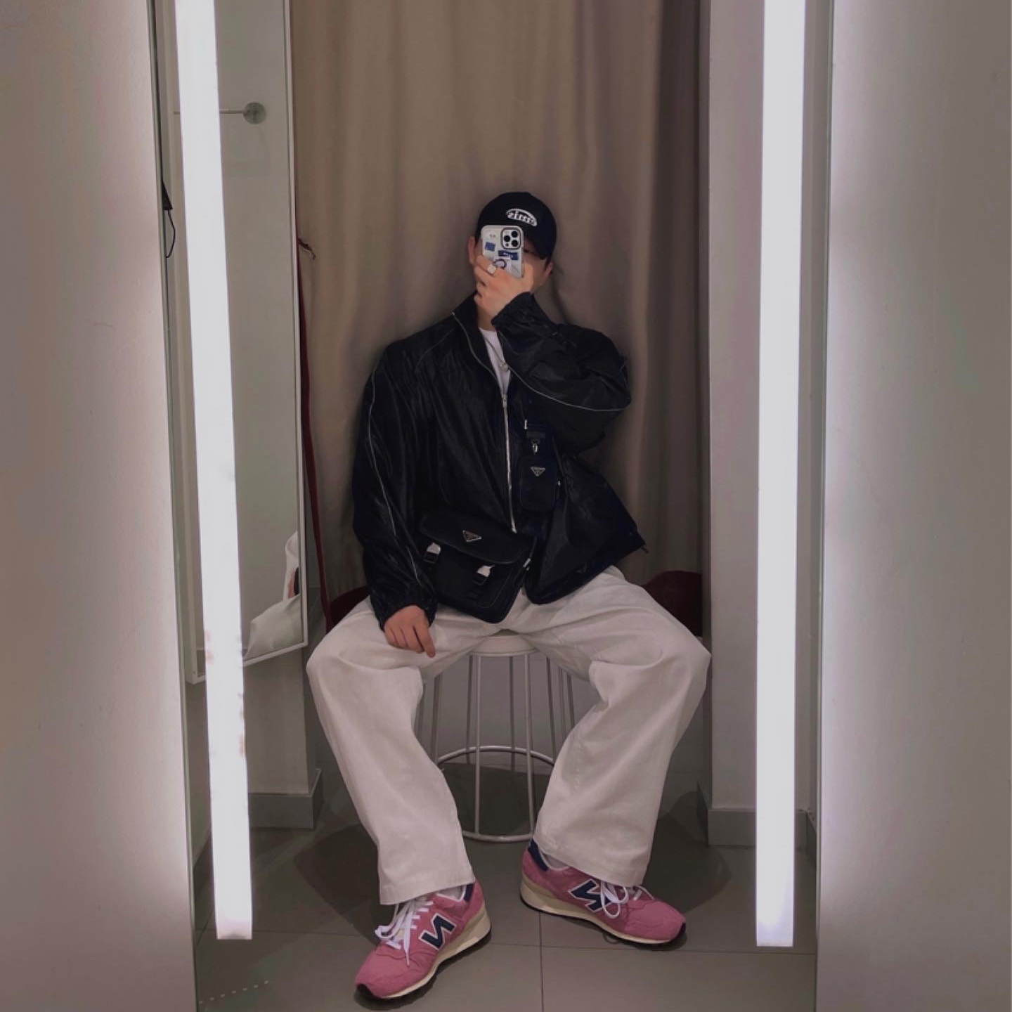 New Balance x Aime Leon Dore 1300 Dusty Pink 착용 스타일