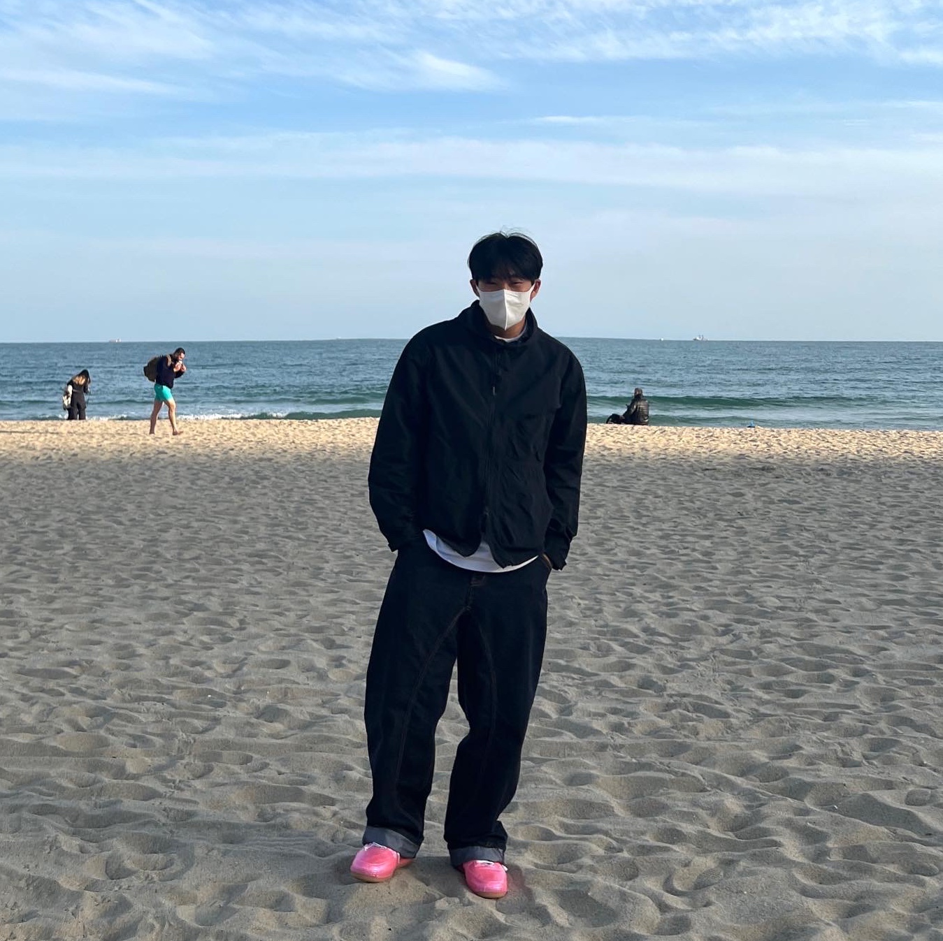 Nike Air Force 1 Experimental Racer Pink 착용 스타일 - 2