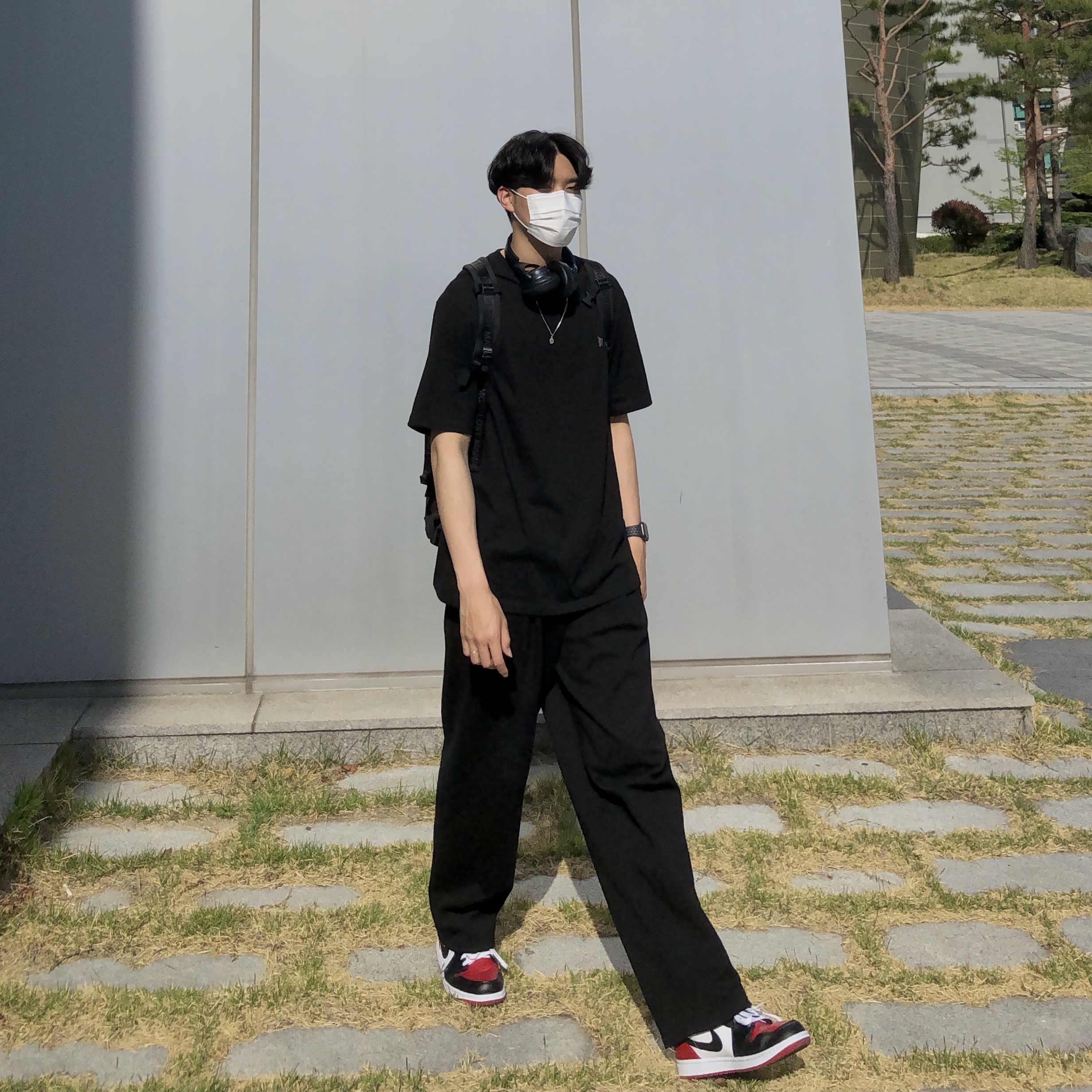 Jordan 1 Low Bred Toe 착용 스타일