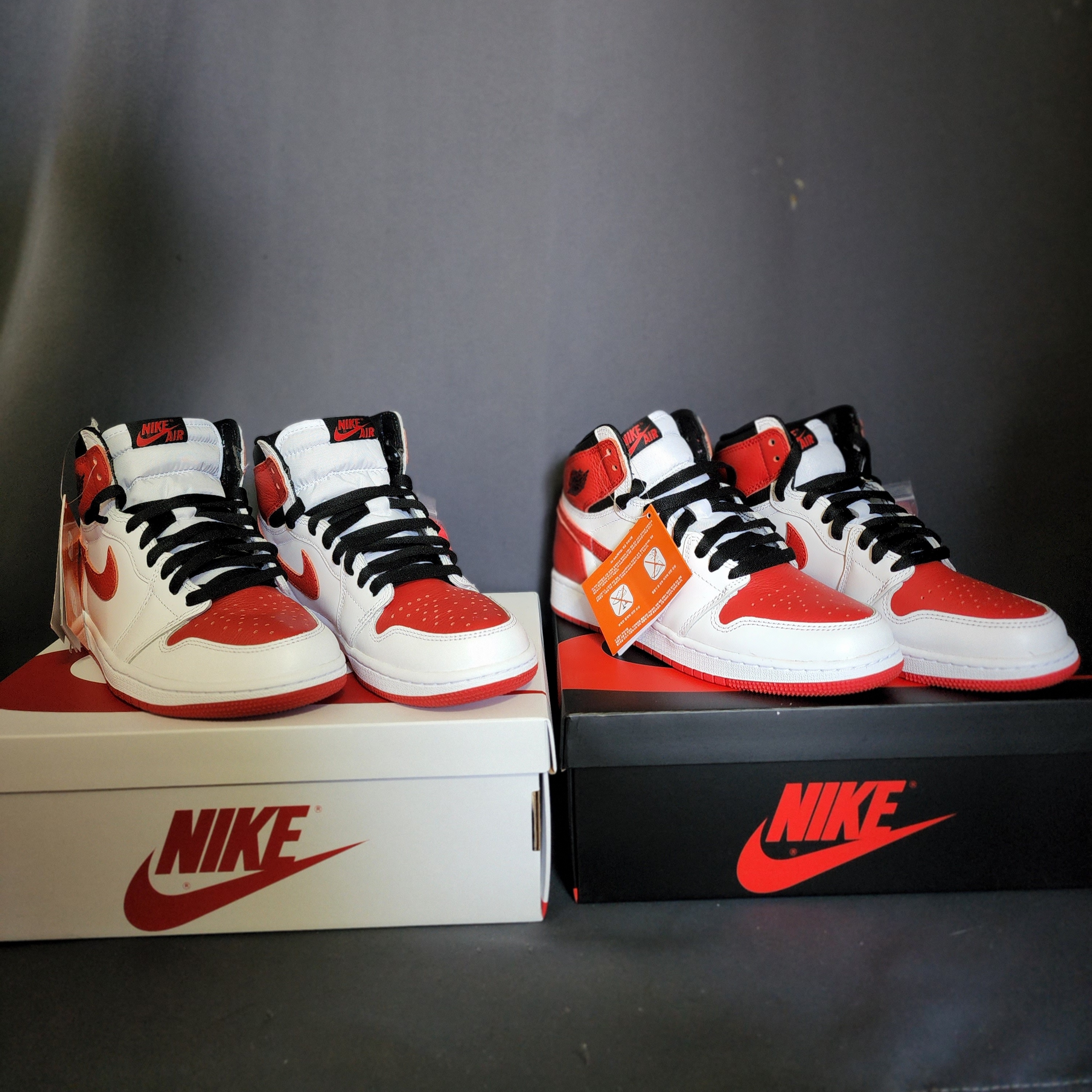 Jordan 1 Retro High OG Heritage, (GS) Jordan 1 Retro High OG Heritage 착용 스타일 - 2
