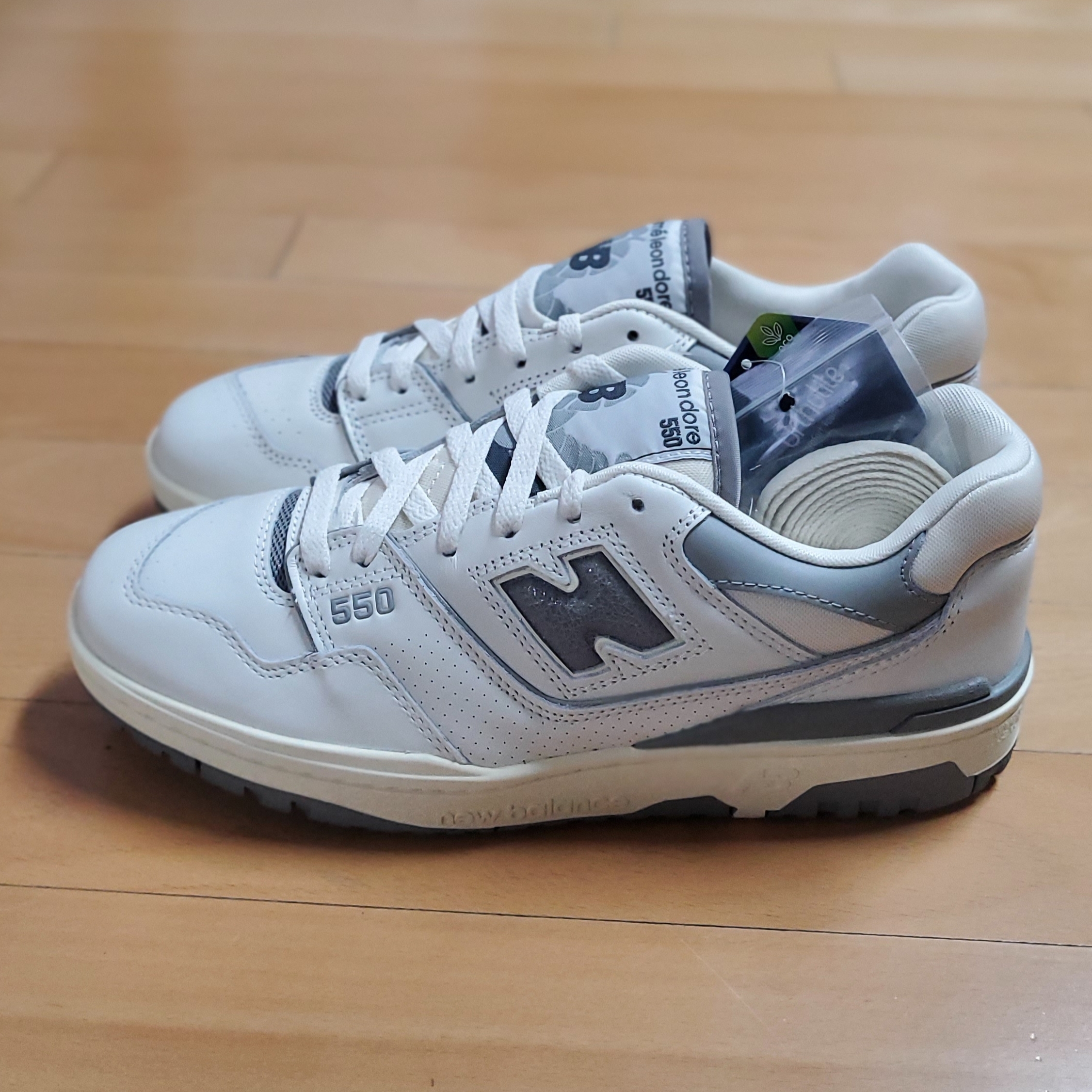 New Balance x Aime Leon Dore 550 Silver Mix 착용 스타일