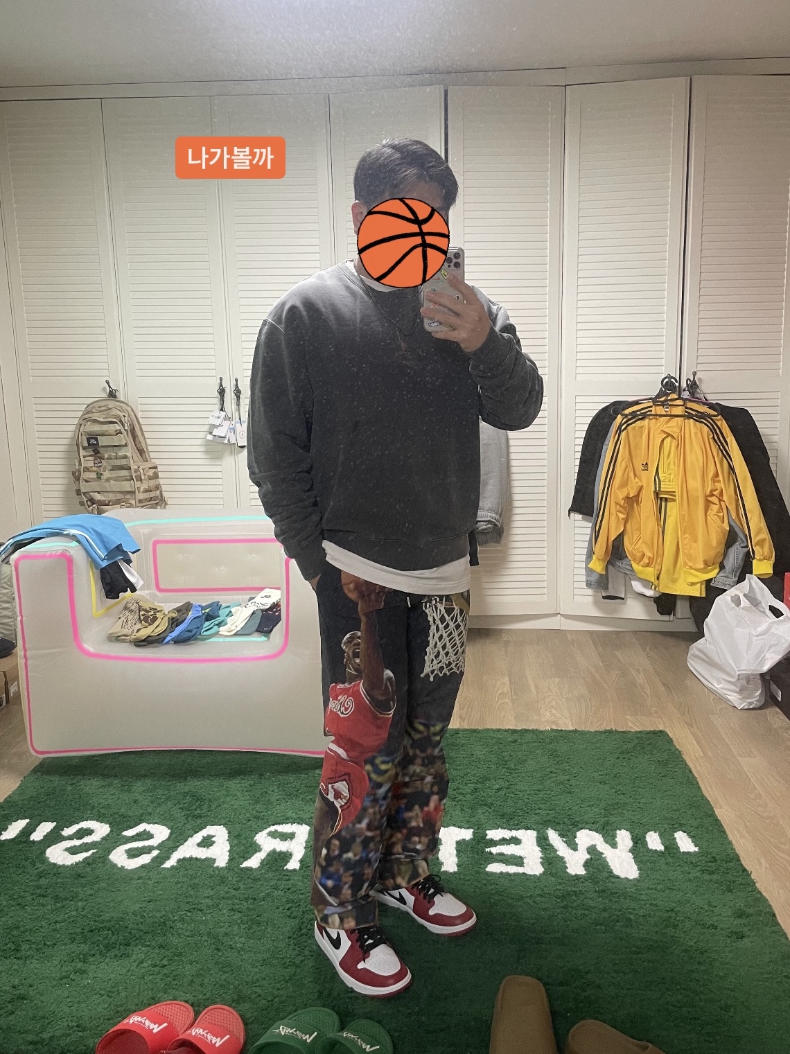 Jordan 1 Low Golf Chicago 착용 스타일 - 3