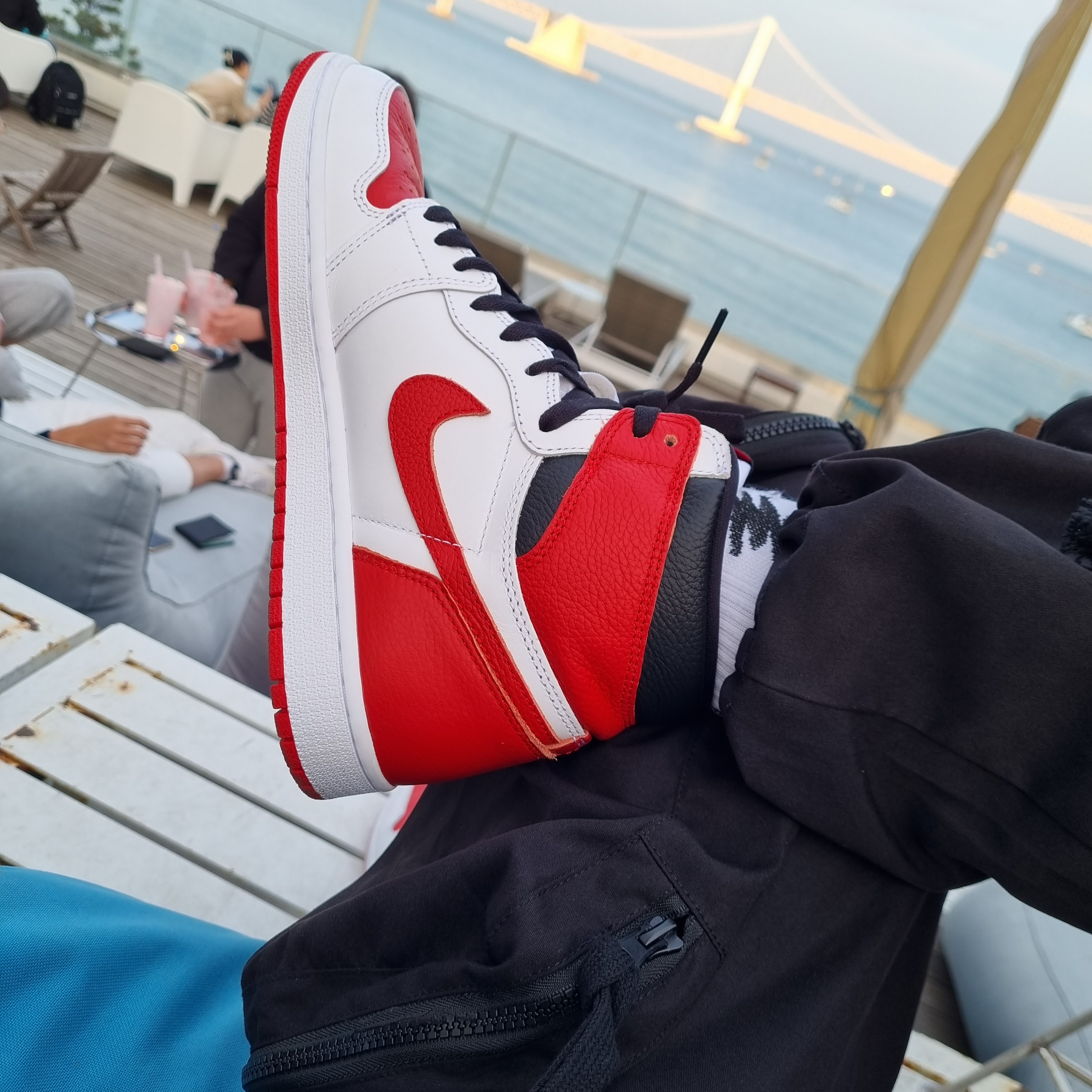 Jordan 1 Retro High OG Heritage 착용 스타일 - 2