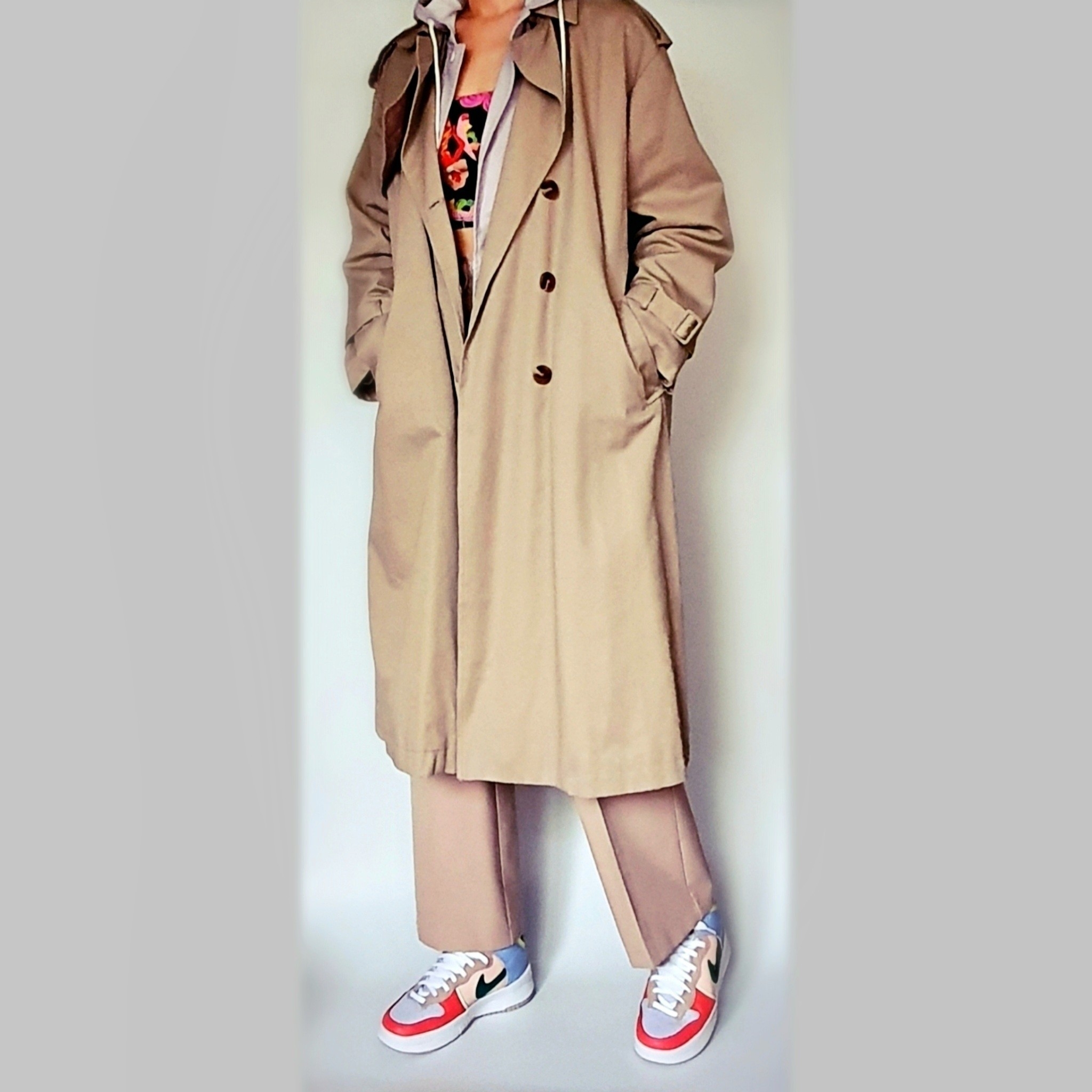 (W) Nike Dunk High Up Pastels 착용 스타일