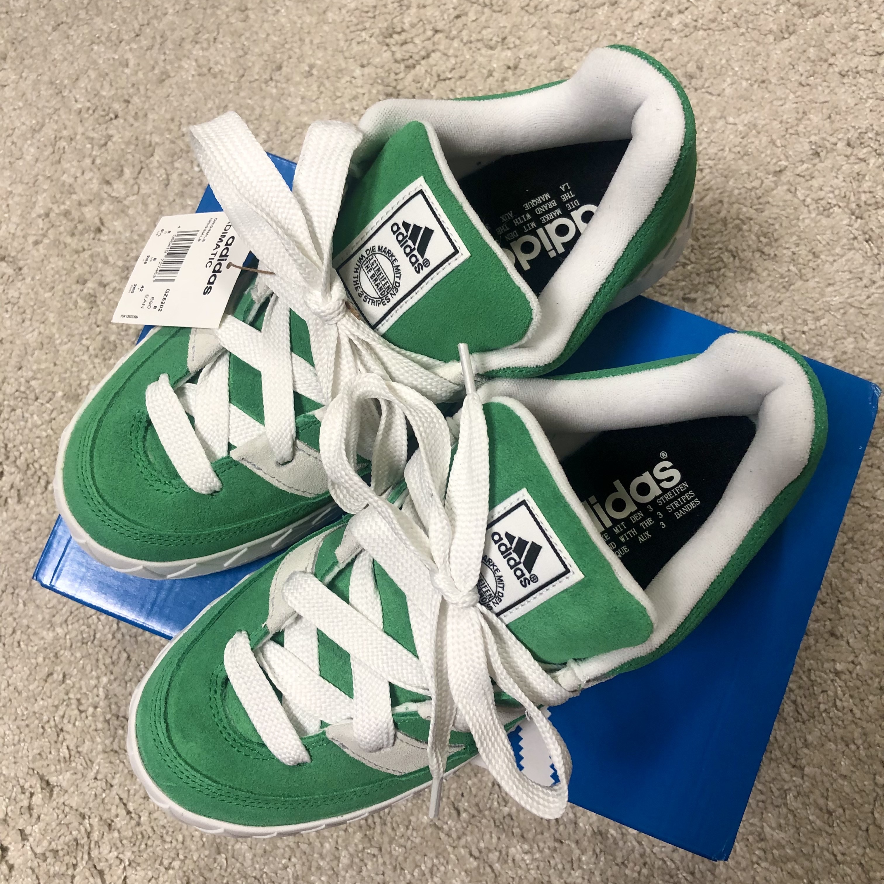 Adidas Adimatic Green 착용 스타일 - 2