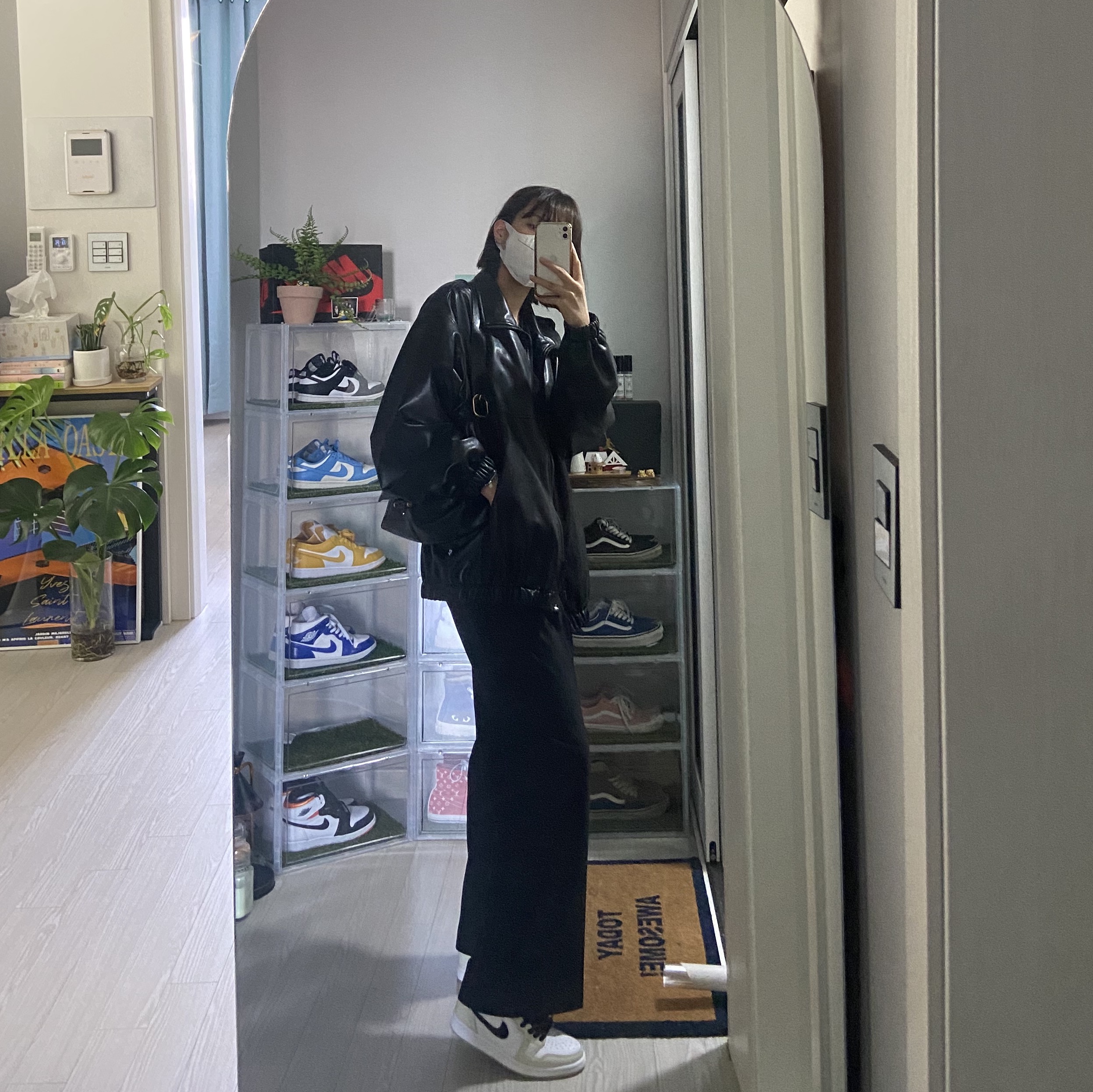 (W) Jordan 1 Zoom Air CMFT Light Bone 착용 스타일