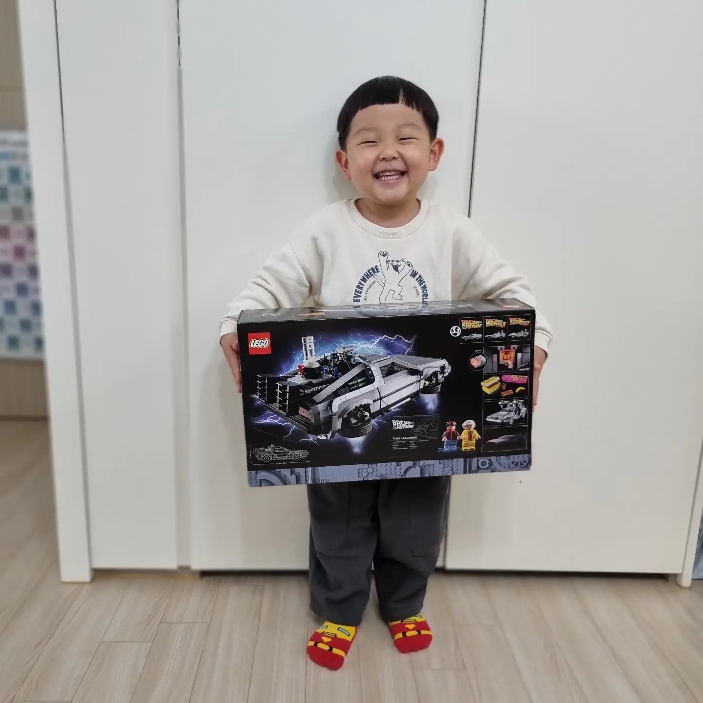 Lego Back To The Future Time Machine 착용 스타일 - 1