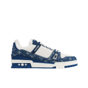 Louis Vuitton LV Trainer Sneakers Monogram Denim Blue