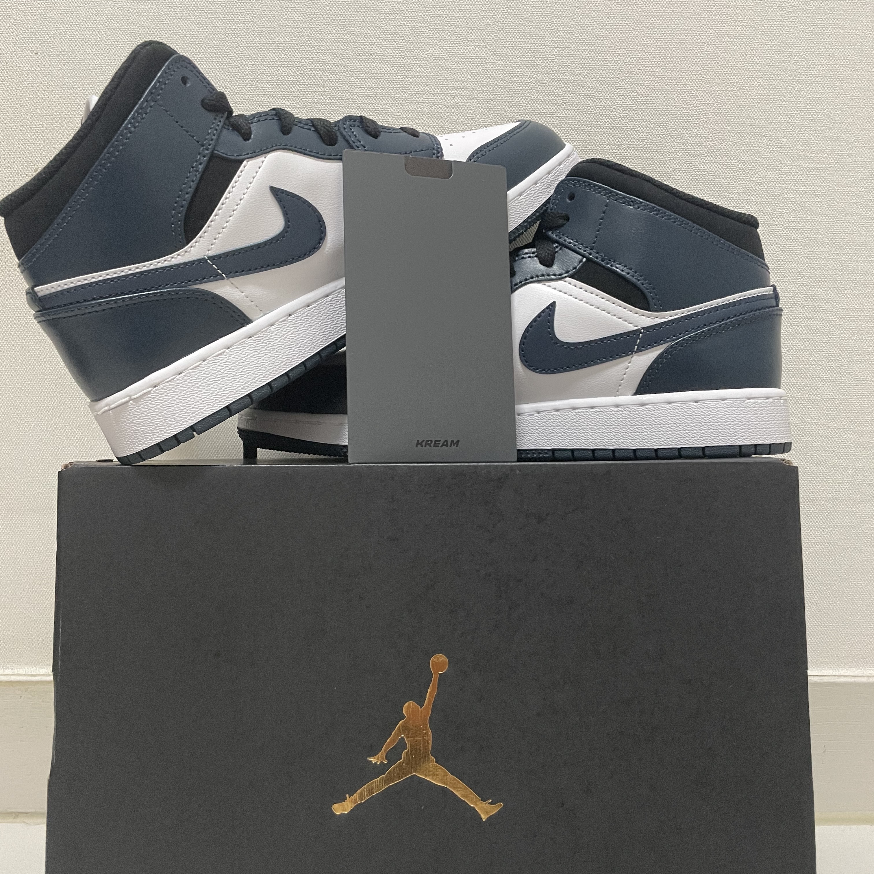 (GS) Jordan 1 Mid Dark Teal 착용 스타일