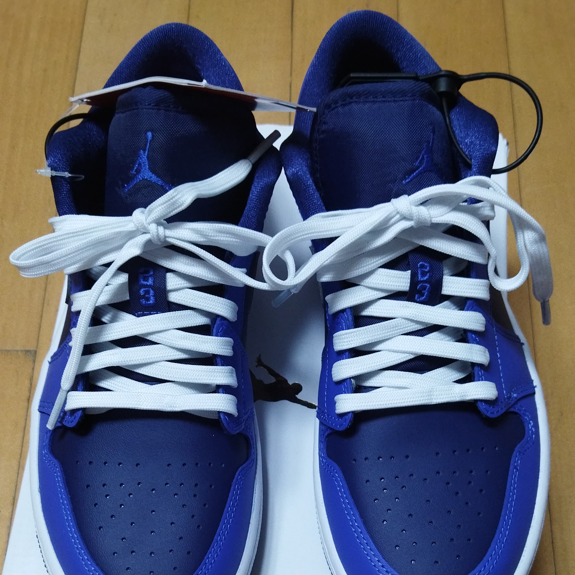 (W) Jordan 1 Low Game Royal 착용 스타일 - 3
