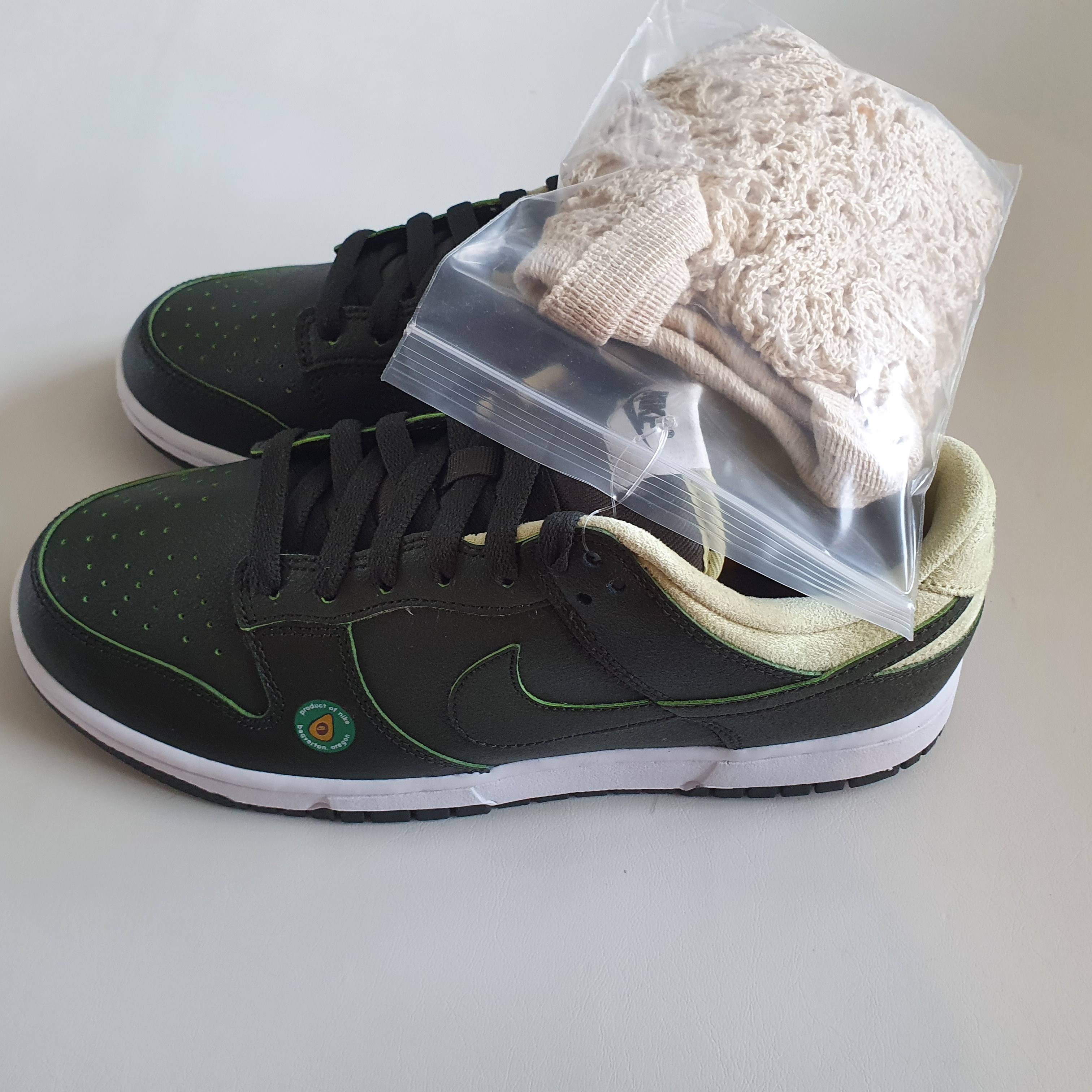 (W) Nike Dunk Low LX Avocado 착용 스타일 - 1