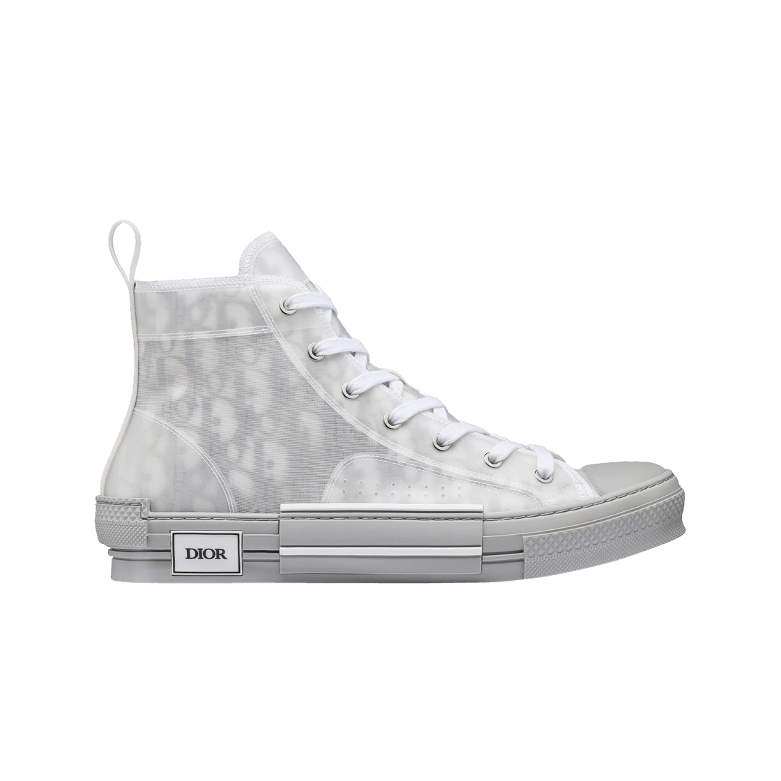 3SH118YNT-H068 Dior B23 High Oblique Transparent White Grey