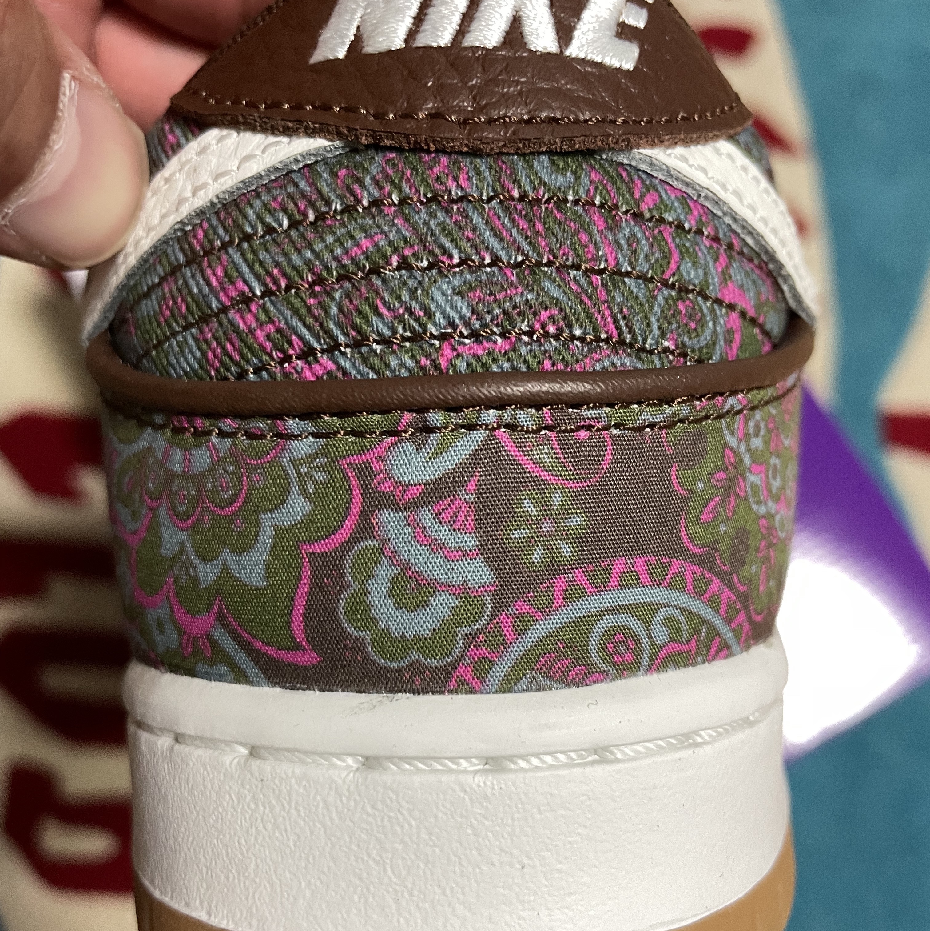 Nike SB Dunk Low Pro Premium Paisley 착용 스타일 - 4