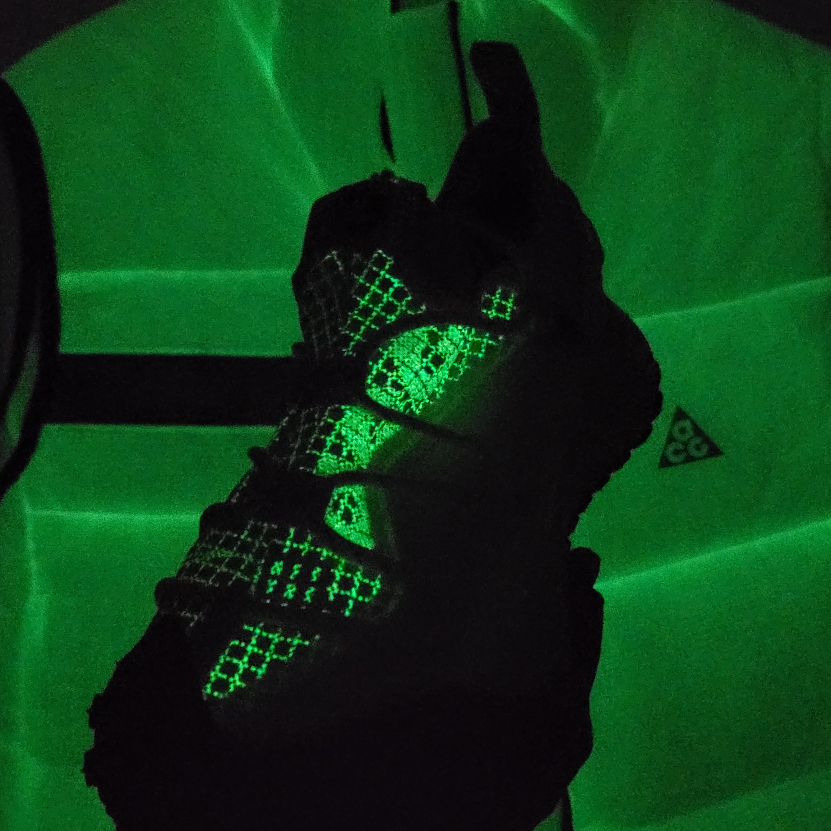 Nike ACG Mountain Fly Low Gore-Tex SE Sea Glass, Nike ACG Therma-Fit ADV Airora Vest White - US/EU 착용 스타일