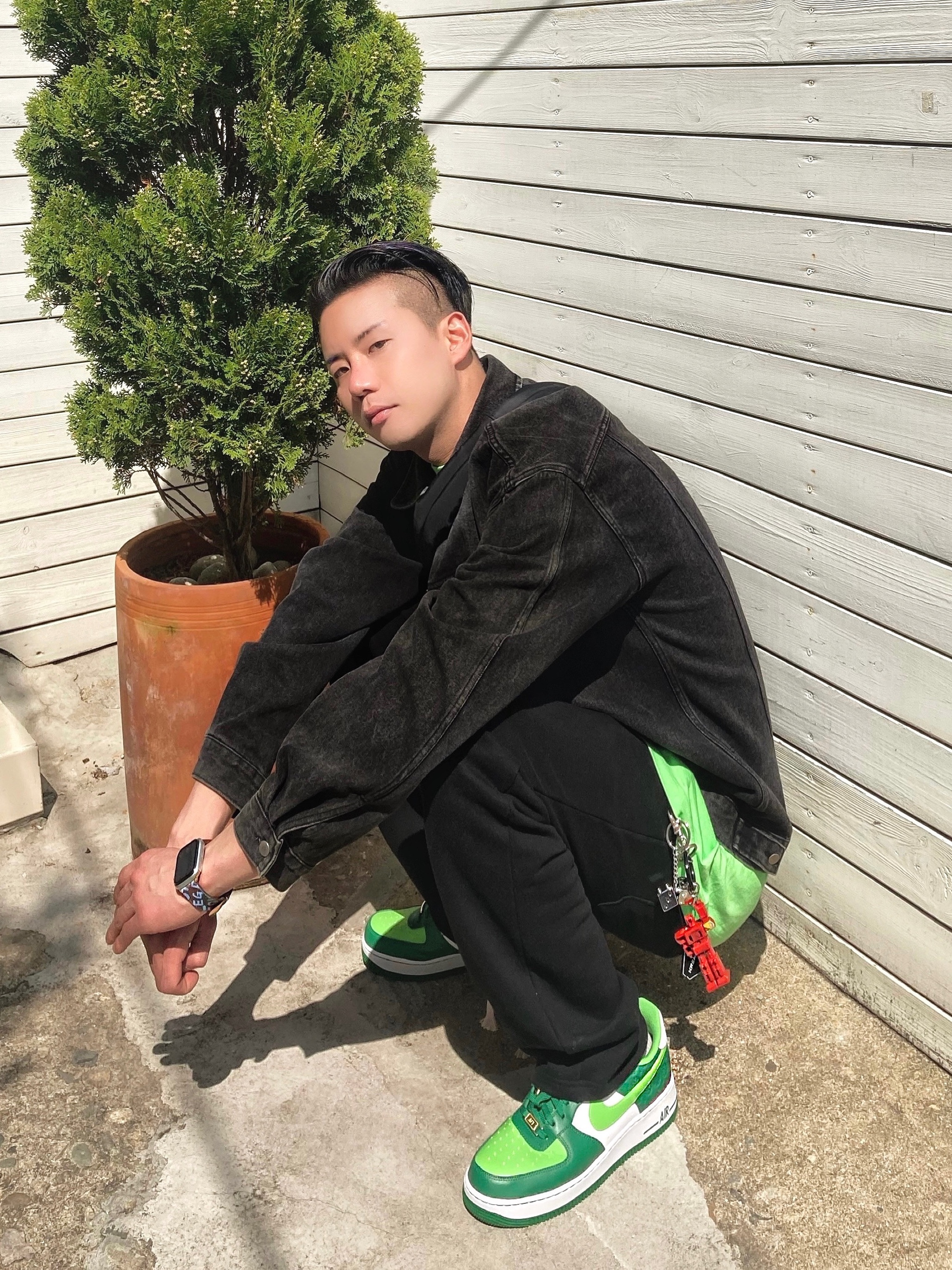 Nike Air Force 1 Low Saint Patrick's Day 착용 스타일