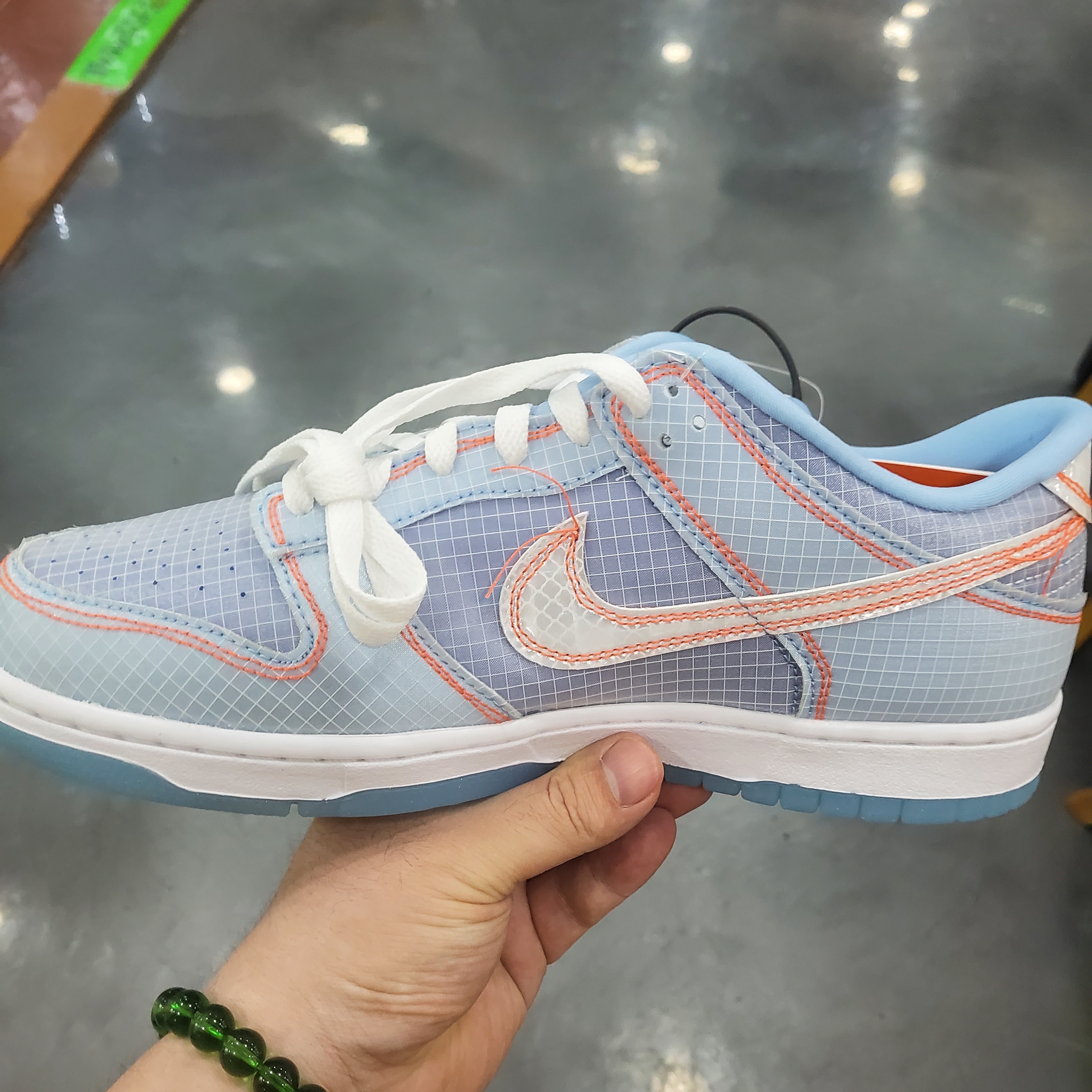 Nike x Union Dunk Low Passport Pack Argon 착용 스타일 - 3