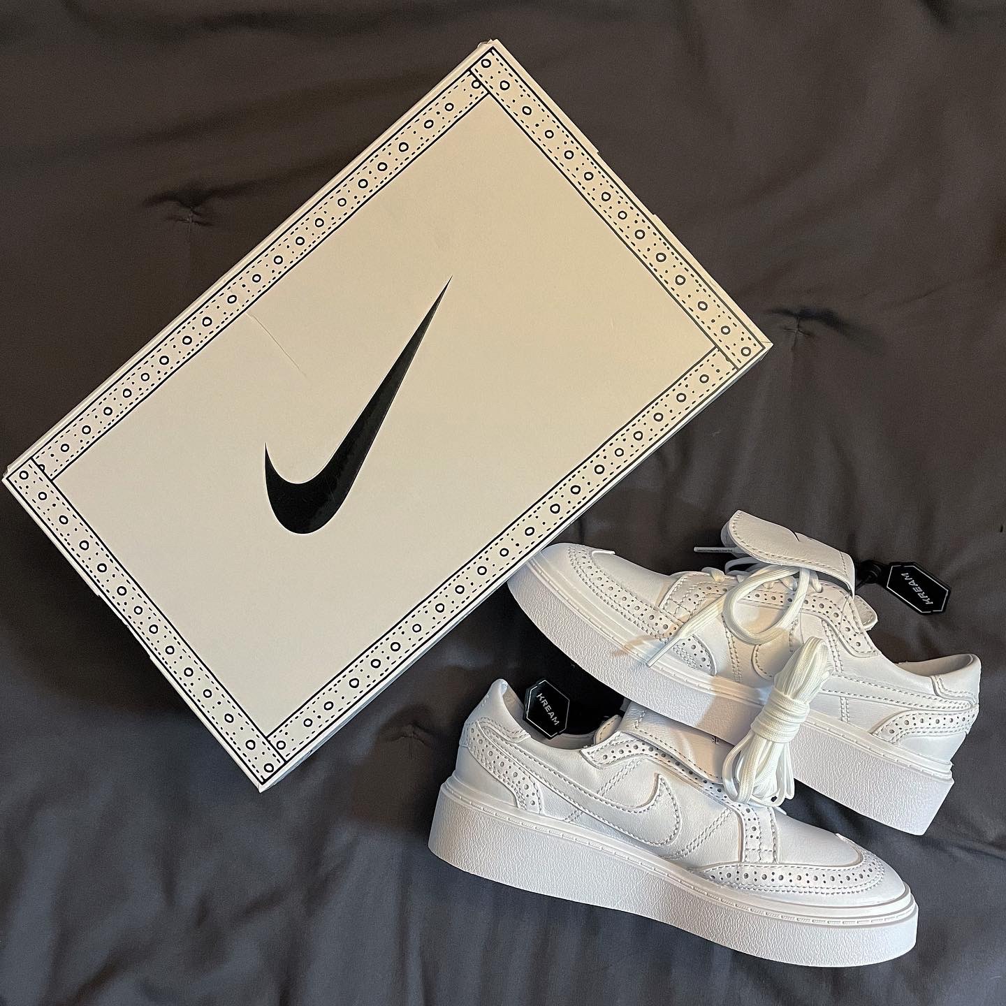 Nike x Peaceminusone Kwondo1 White 착용 스타일