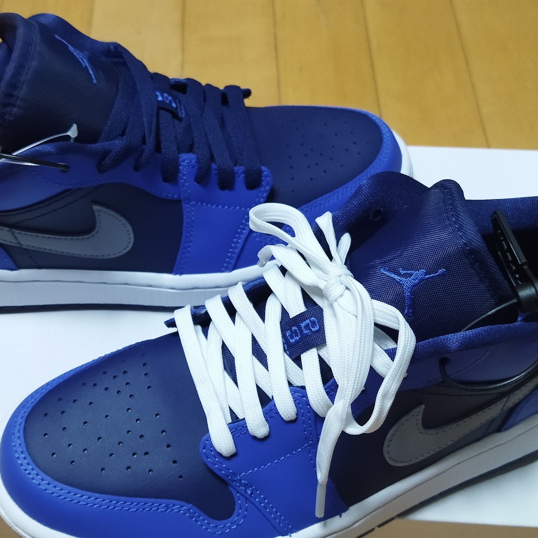 (W) Jordan 1 Low Game Royal 착용 스타일 - 2