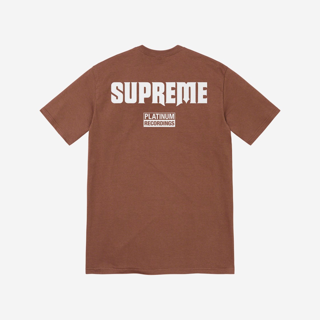 Supreme Still Talking T-Shirt Brown - 22SS 상세 이미지 2