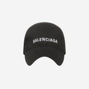 Balenciaga Logo Cap Black