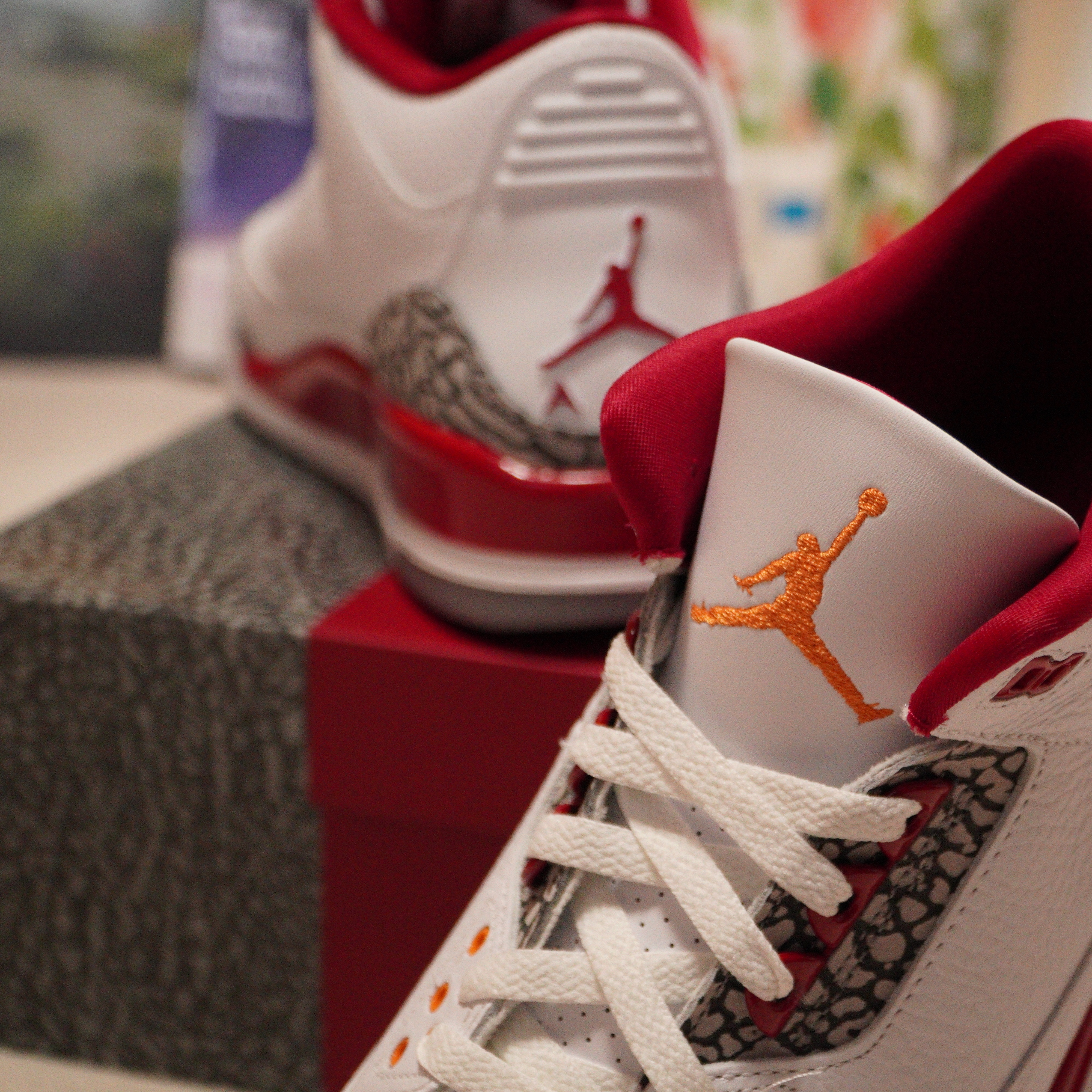 Jordan 3 Retro Cardinal Red 착용 스타일