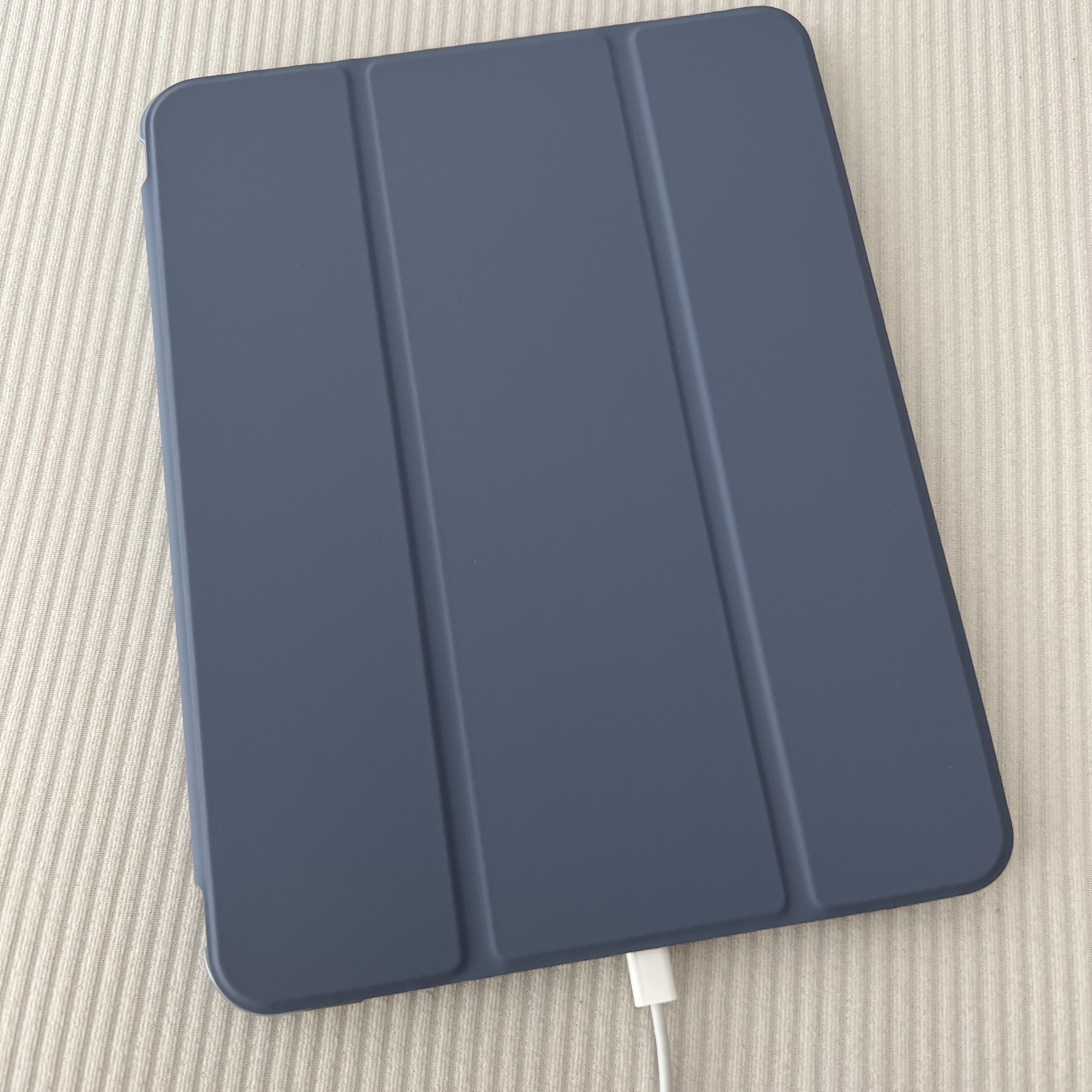 Apple iPad Air 5th Gen Wifi 64GB Purple (Korean Ver.) 착용 스타일 - 3