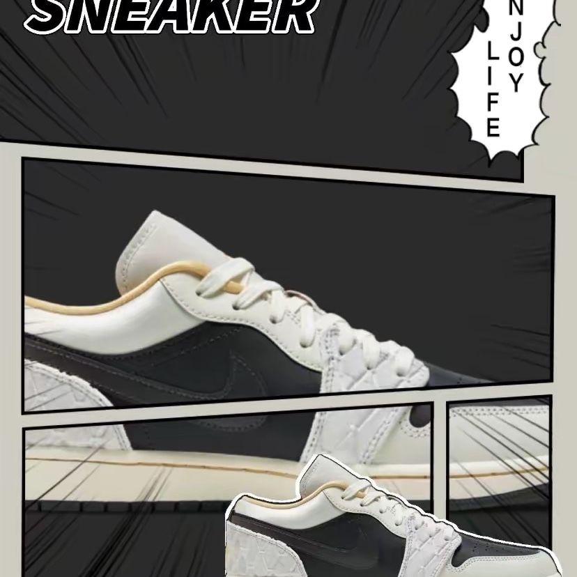 Jordan 1 Low SE Beaded Swoosh 착용 스타일 - 2