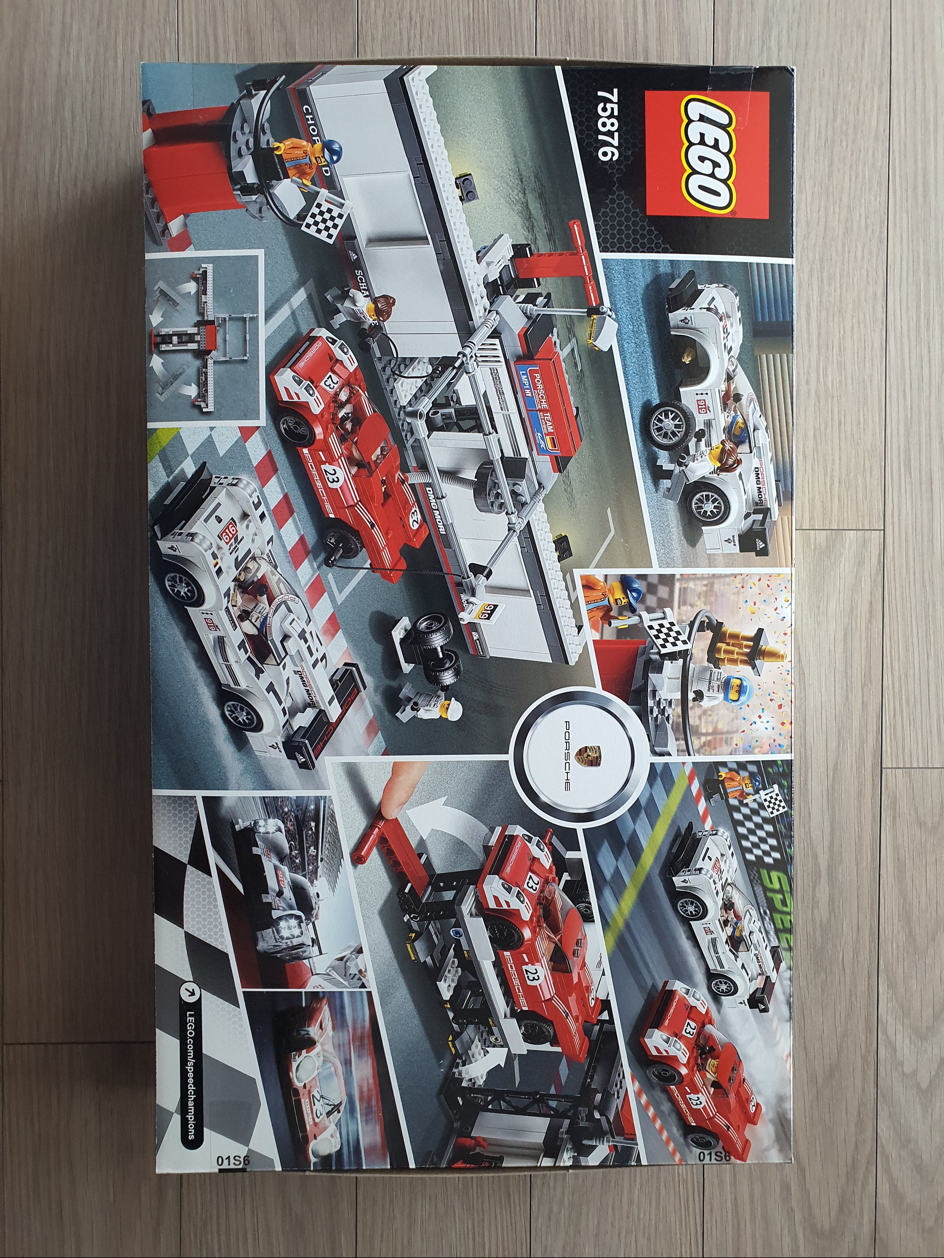 Lego Porsche 919 Hybrid And 917K Pit Lane 착용 스타일 - 2