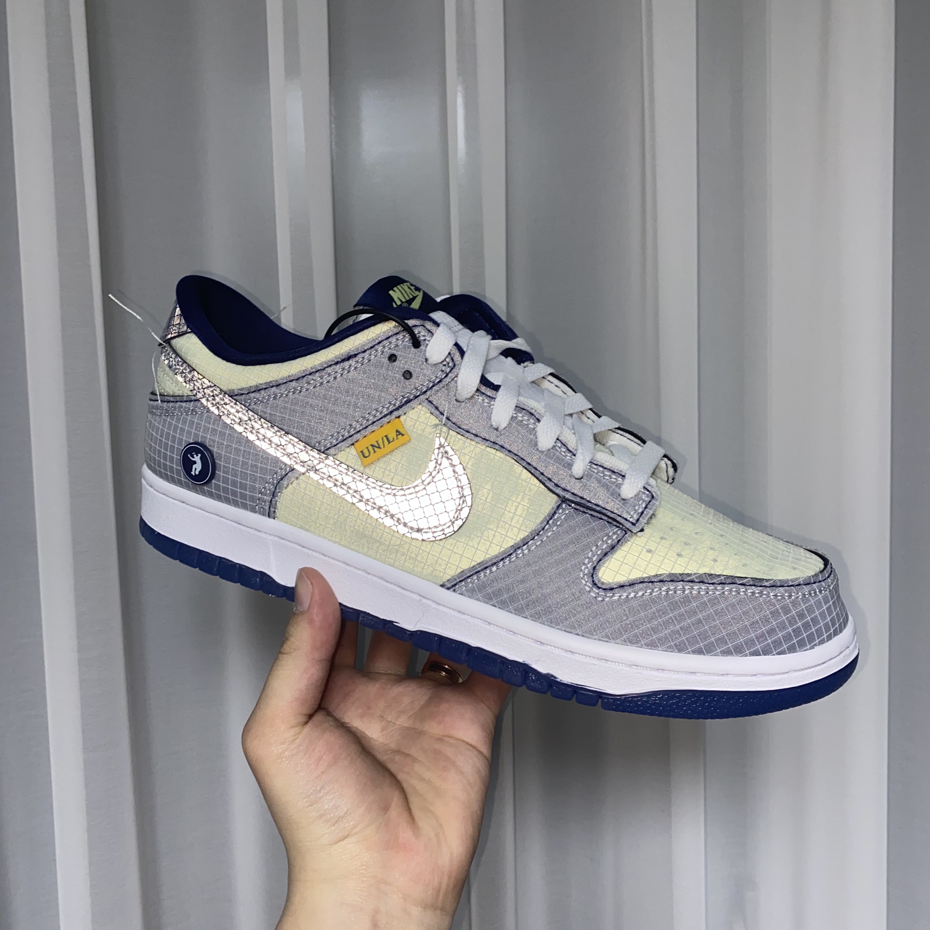 Nike x Union Dunk Low Passport Pack Pistachio 착용 스타일 - 3
