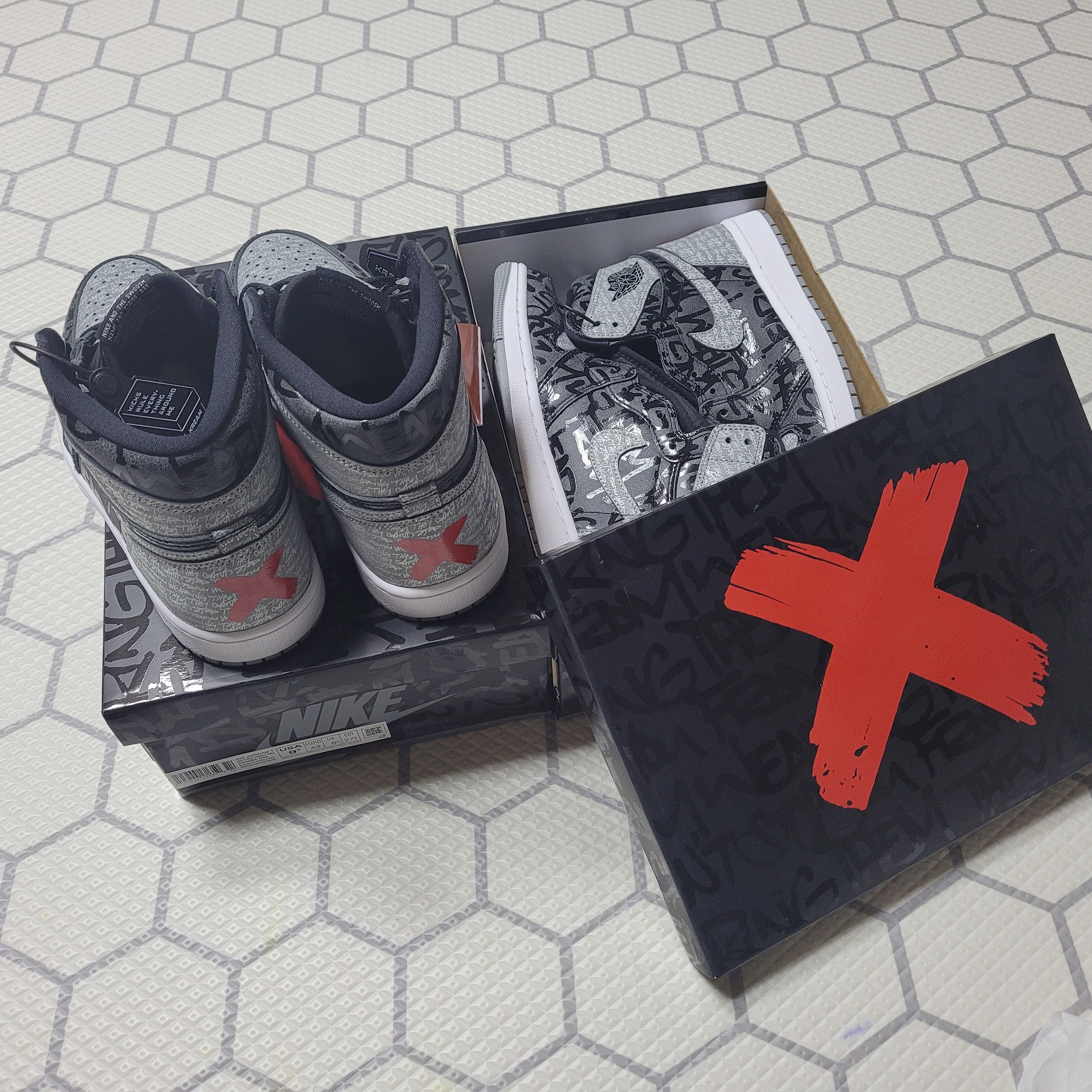 Jordan 1 Retro High OG Rebellionaire 착용 스타일 - 2