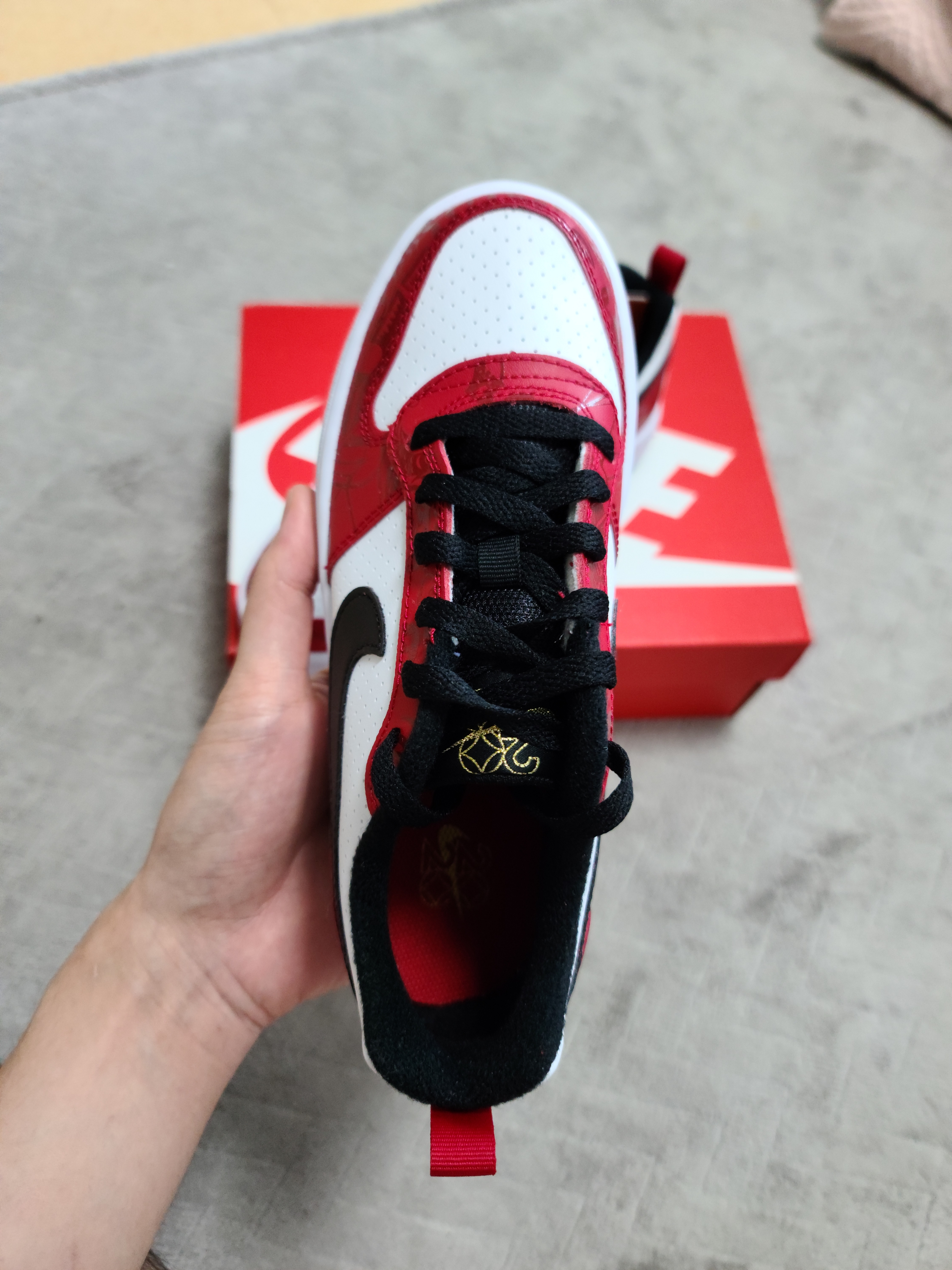 (GS) Nike Court Borough Low Year of the Rat 착용 스타일 - 5
