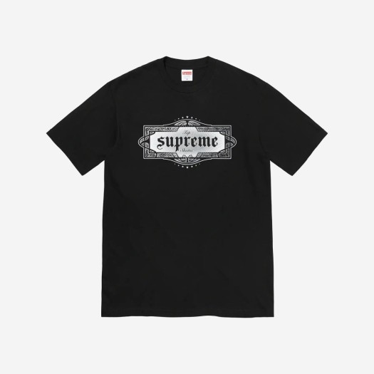 슈프림 탑 쇼타 티셔츠 블랙 - 22SS