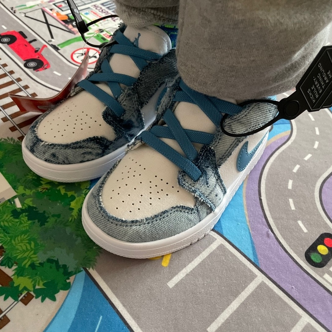(PS) Jordan 1 Low Alt White Dutch Blue 착용 스타일