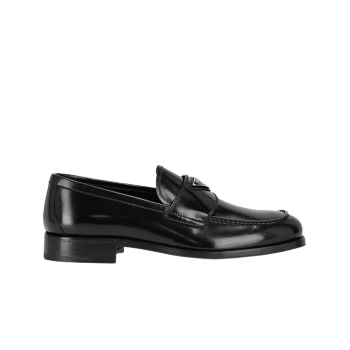 프라다 브러쉬드 레더 로퍼 블랙(Prada Brushed Leather Loafers Black)