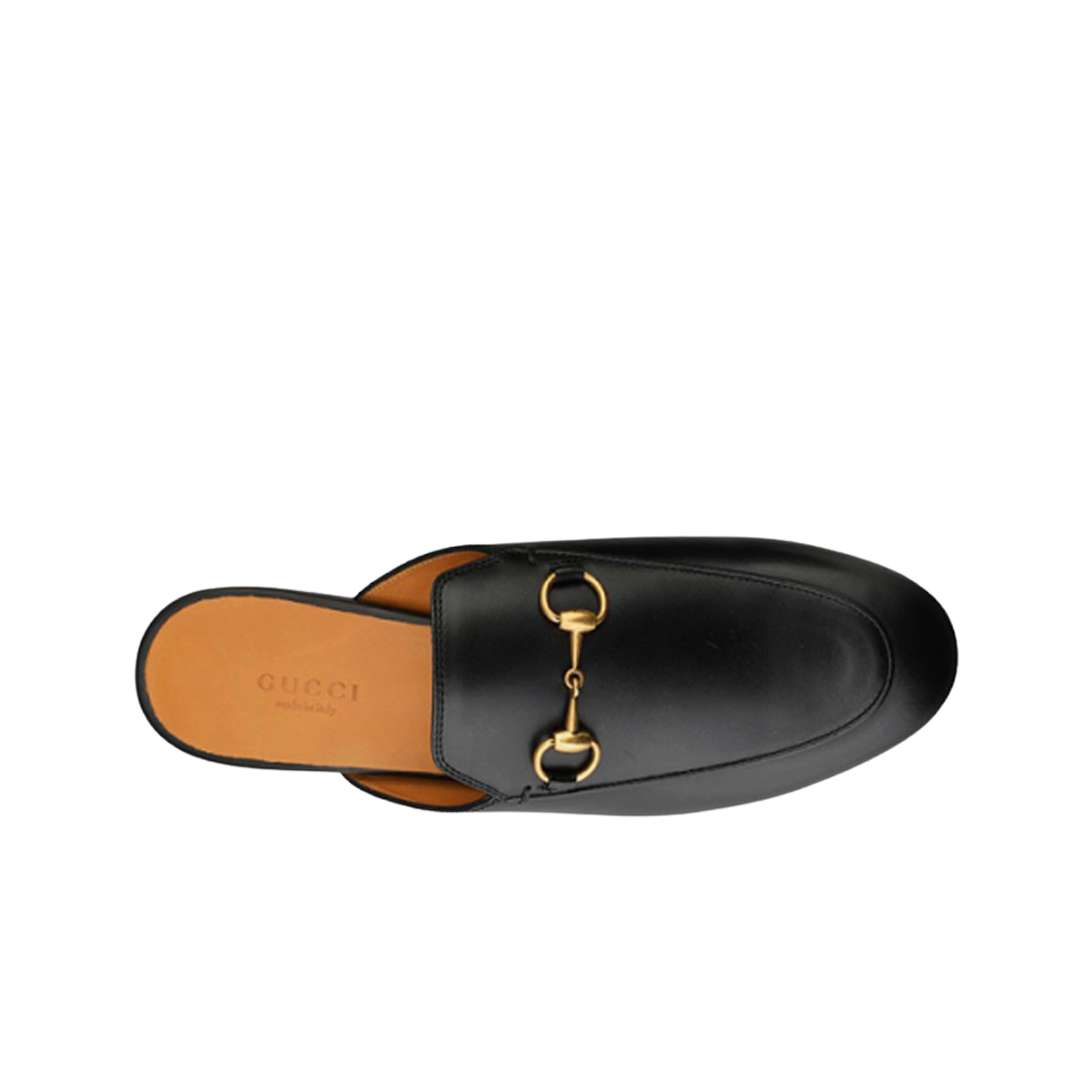 (W) 구찌 프린스타운 레더 슬리퍼 블랙((W) Gucci Princetown Leather Slipper Black) - 2
