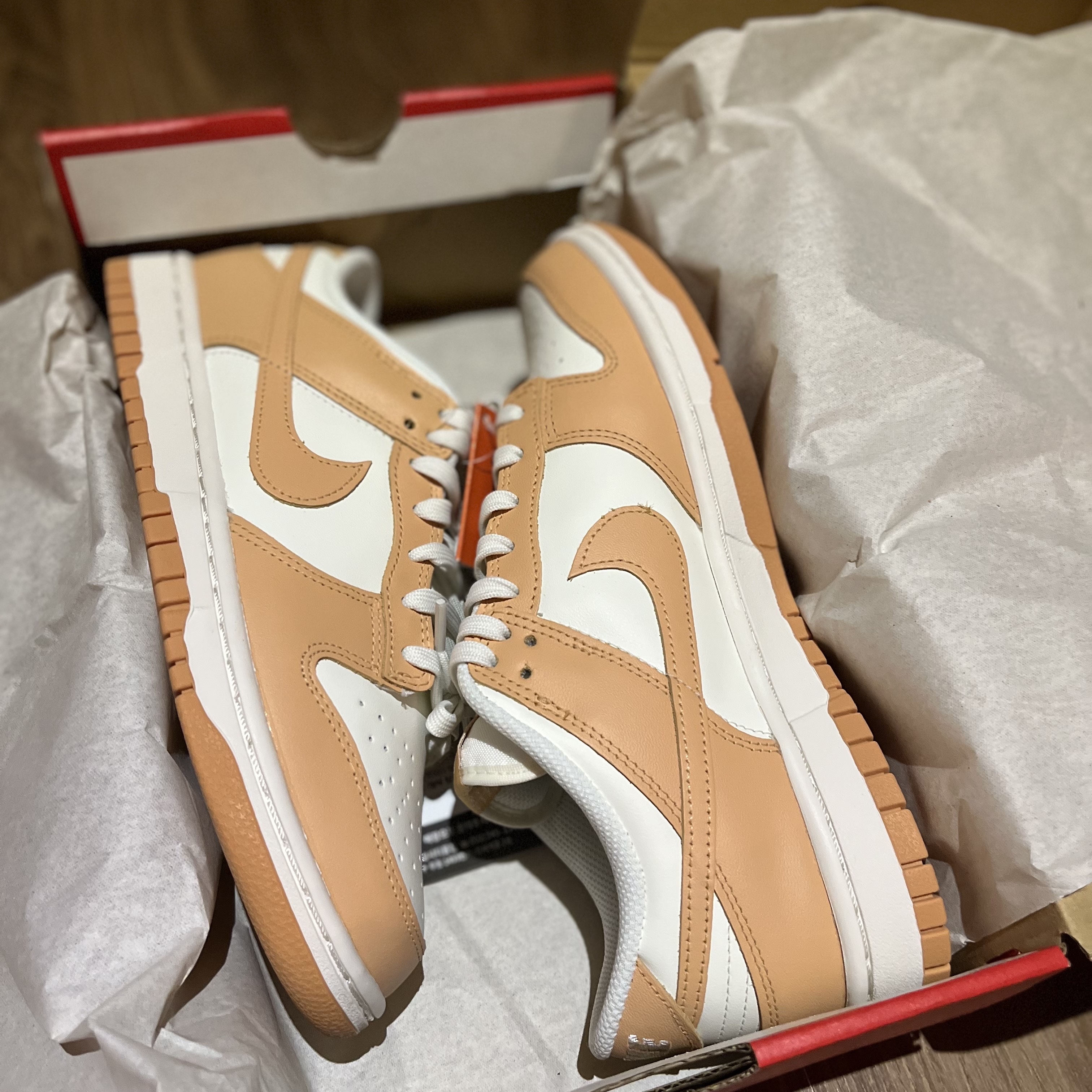 (W) Nike Dunk Low Harvest Moon 착용 스타일 - 2