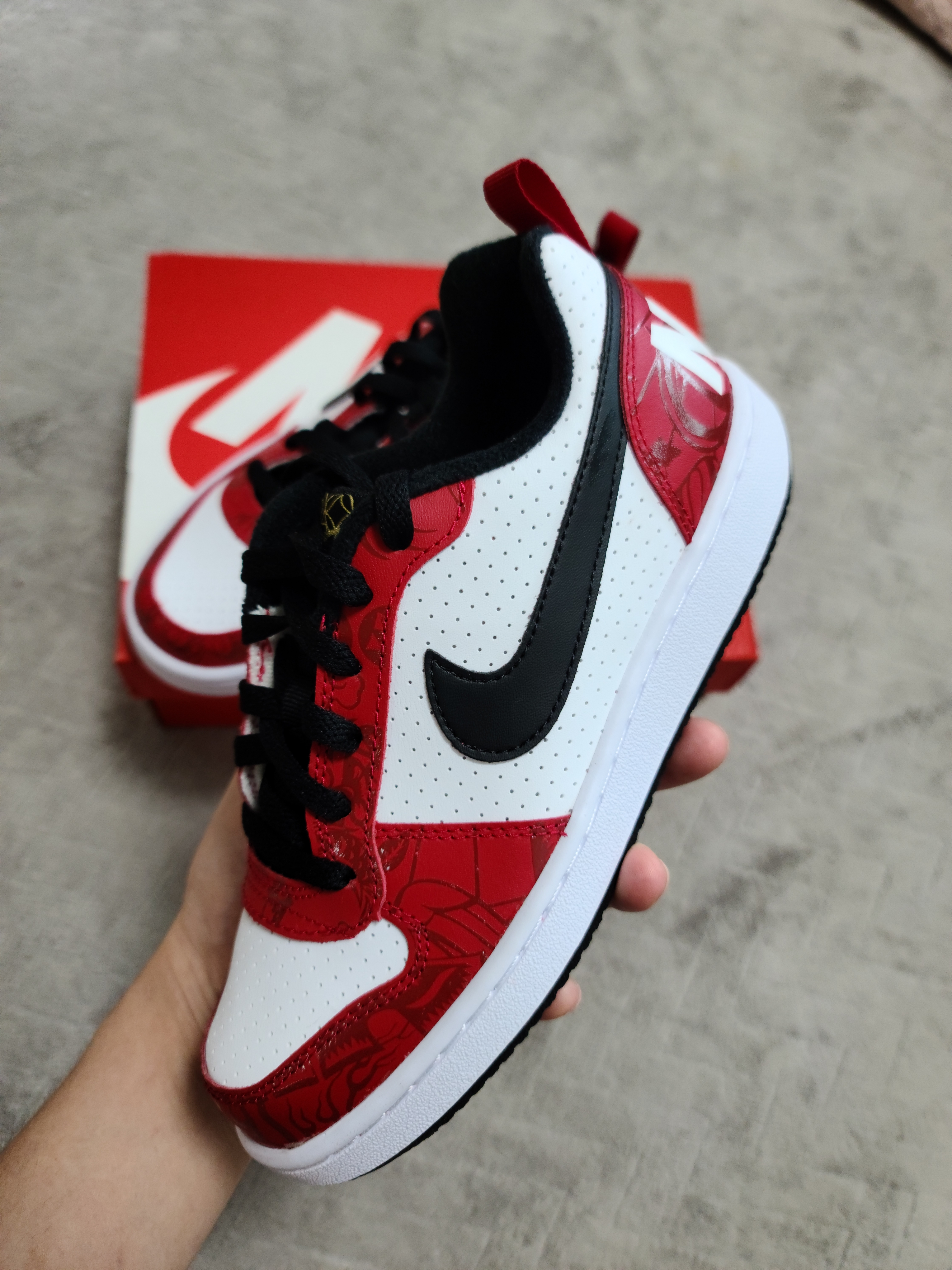 (GS) Nike Court Borough Low Year of the Rat 착용 스타일 - 2