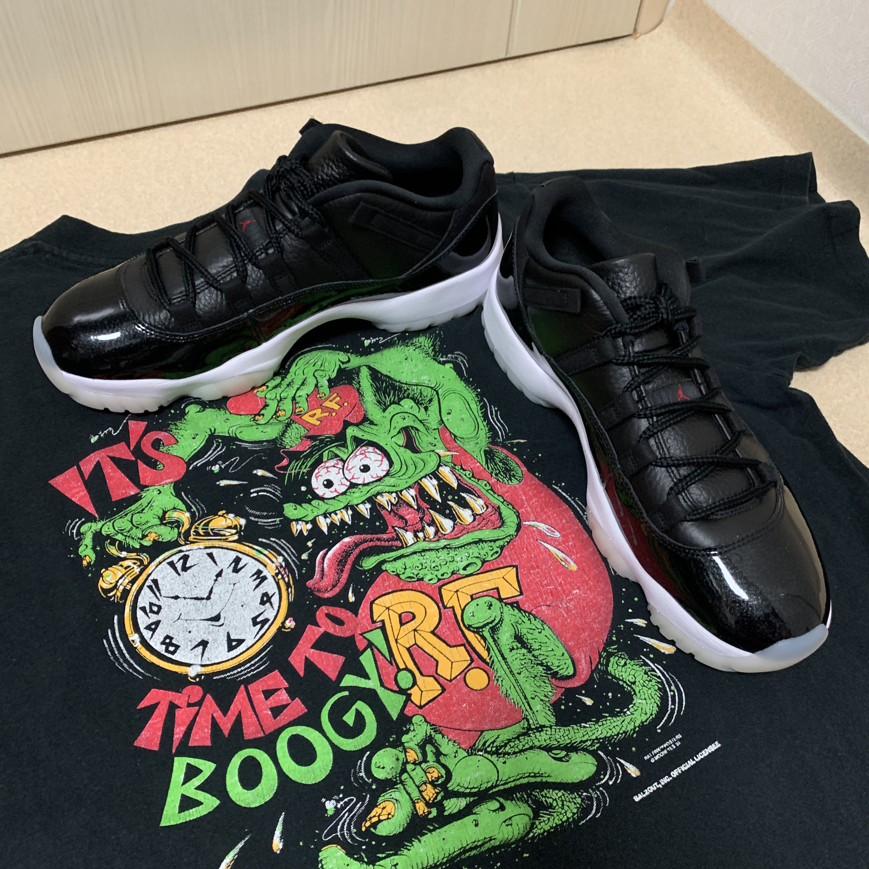 Jordan 11 Retro Low 72-10 착용 스타일